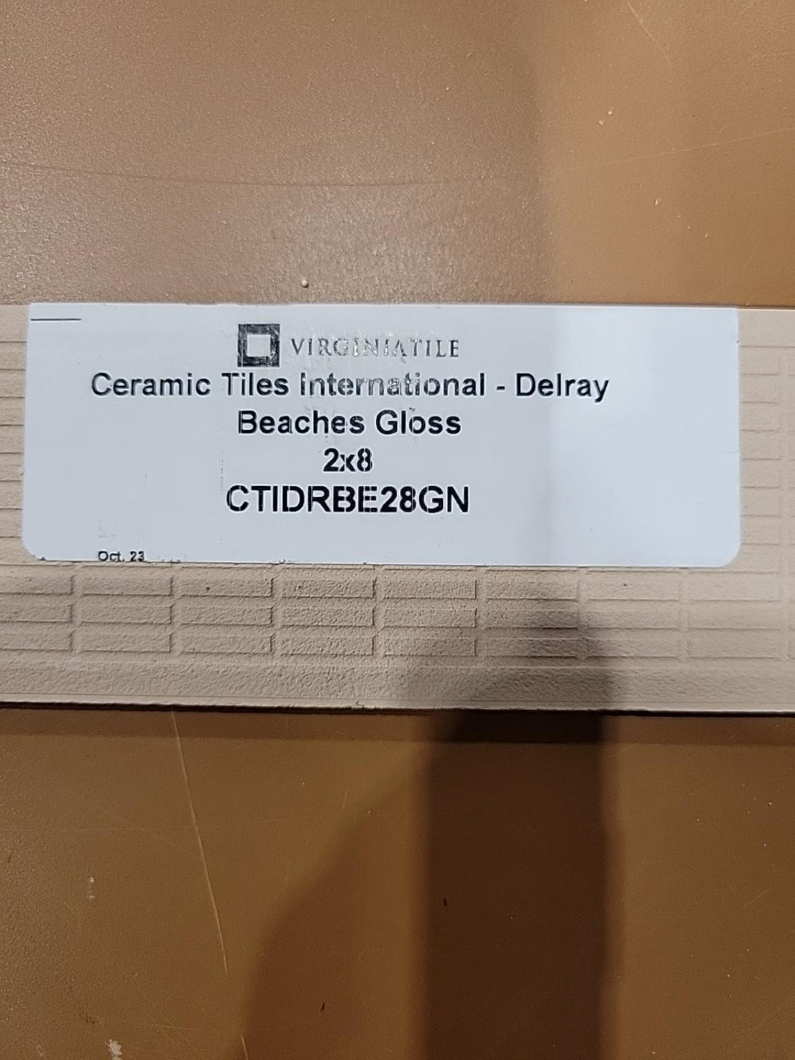 Delray Beaches Gloss 2x8 Ceramic Tile – Lot of 84