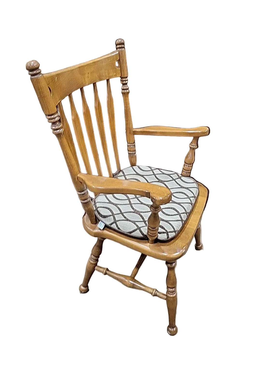 Vintage Ethan Allen Colonial Armchairs – Pair