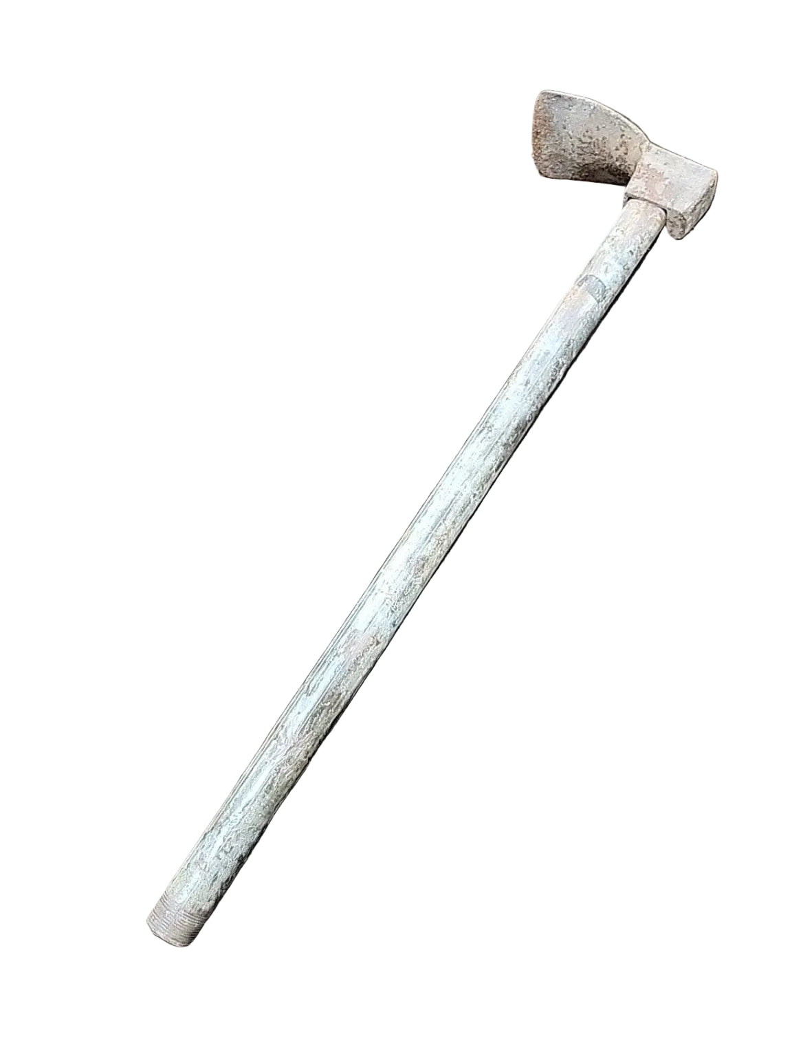 Vintage Long-Handle Railroad Adze Axe Tool