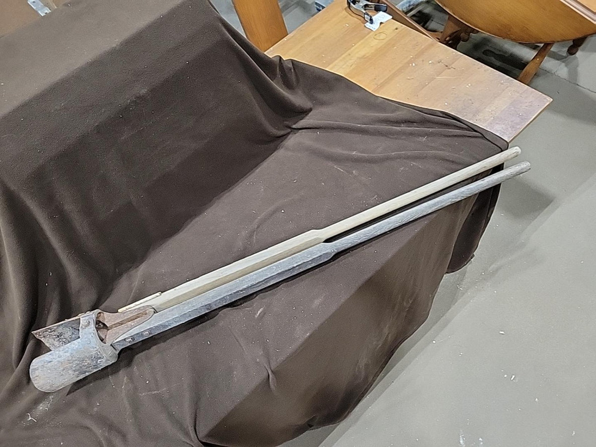 Vintage Long-Handle Manual Post Hole Digger
