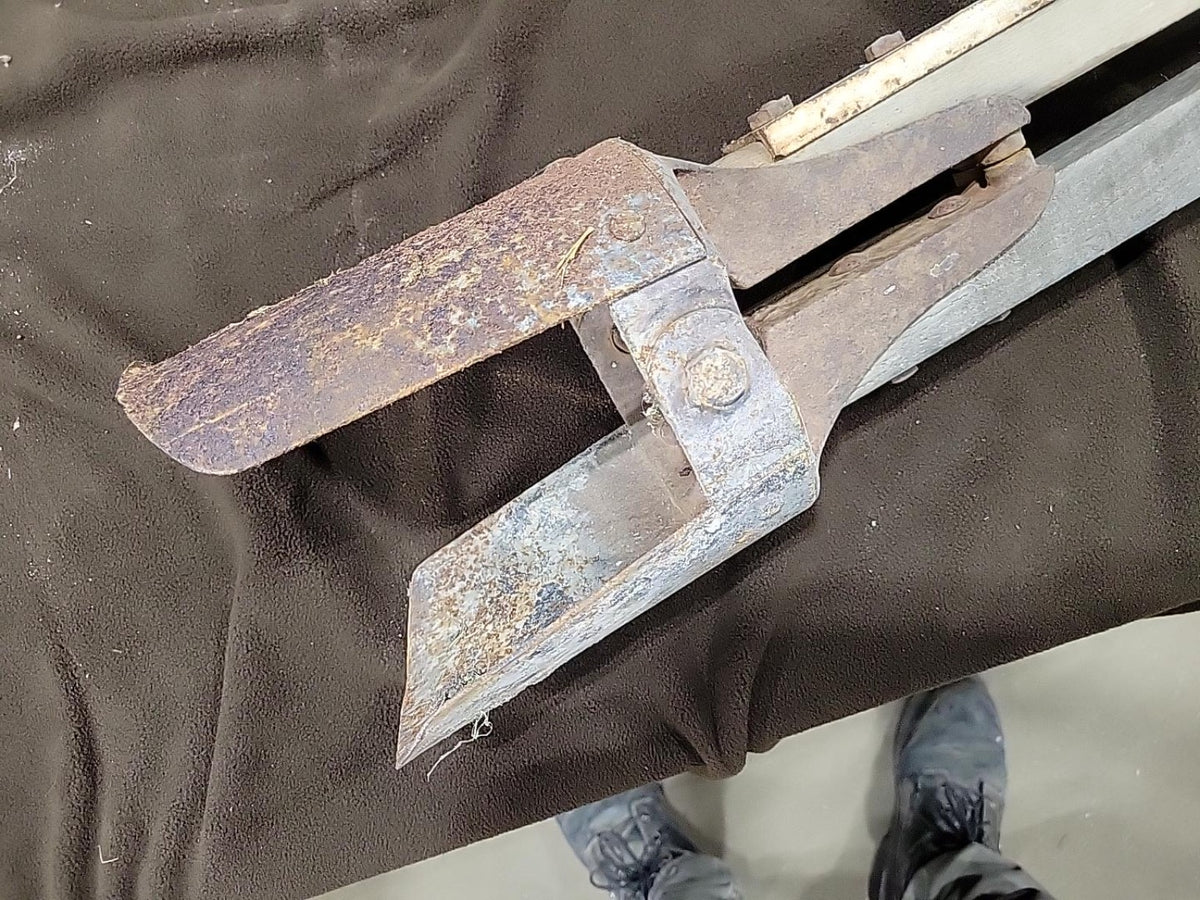 Vintage Long-Handle Manual Post Hole Digger