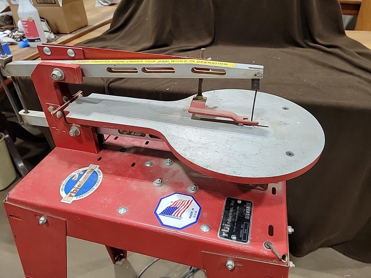 Vintage RBI Hawk Model 214 Precision Scroll Saw