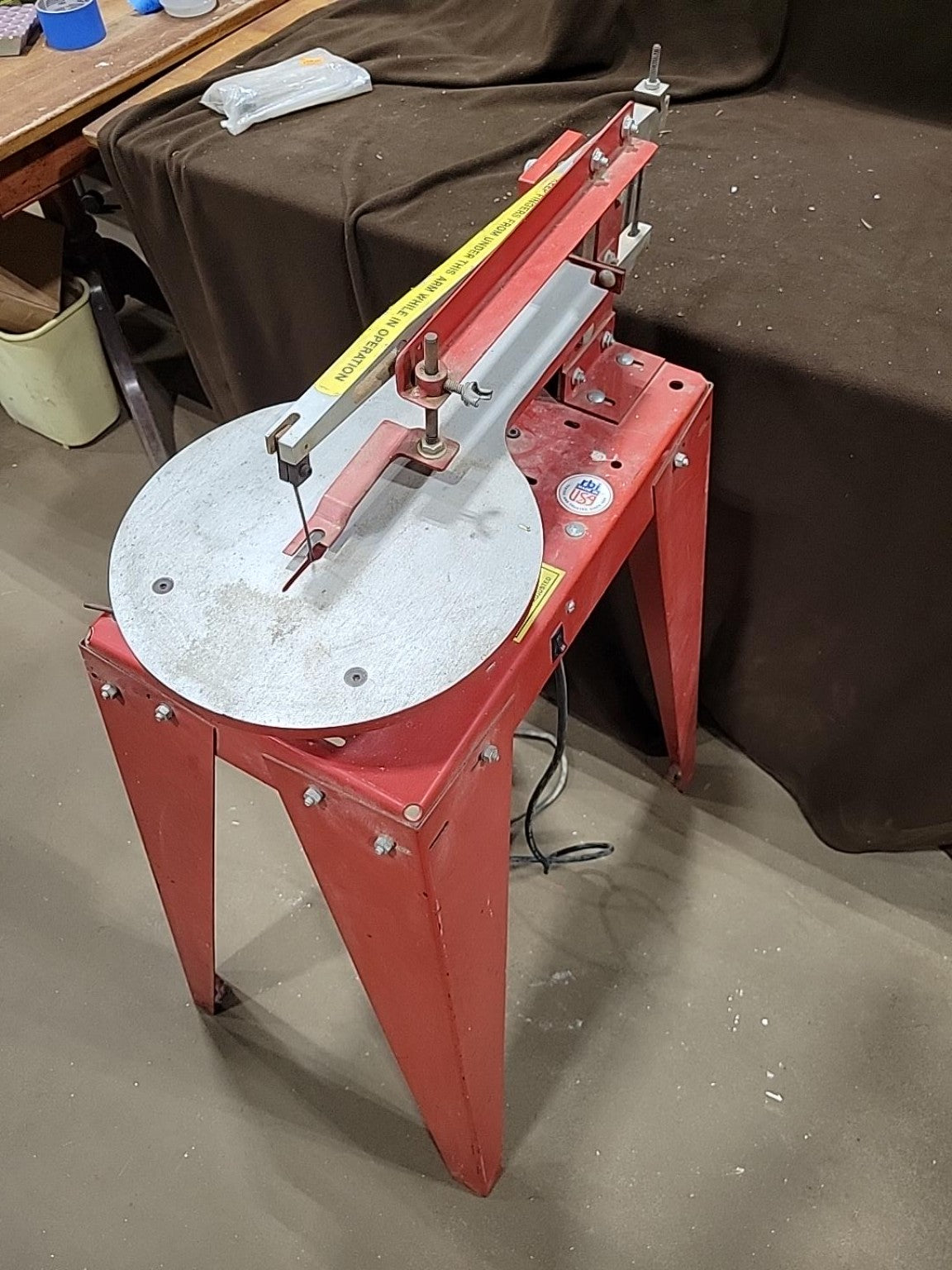 Vintage RBI Hawk Model 214 Precision Scroll Saw