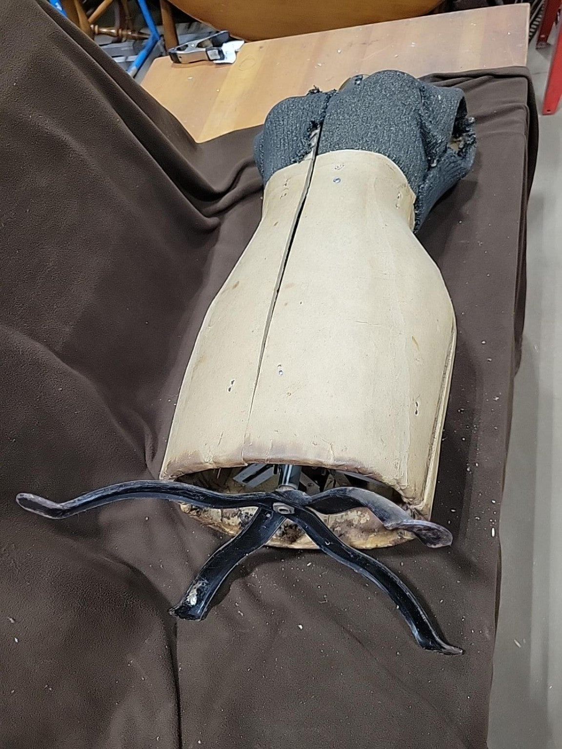 Vintage Adjustable Female Dress Form Mannequin