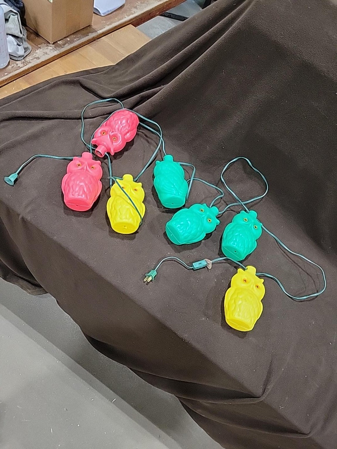 Multicolor Owl String Lights – 13' Strand