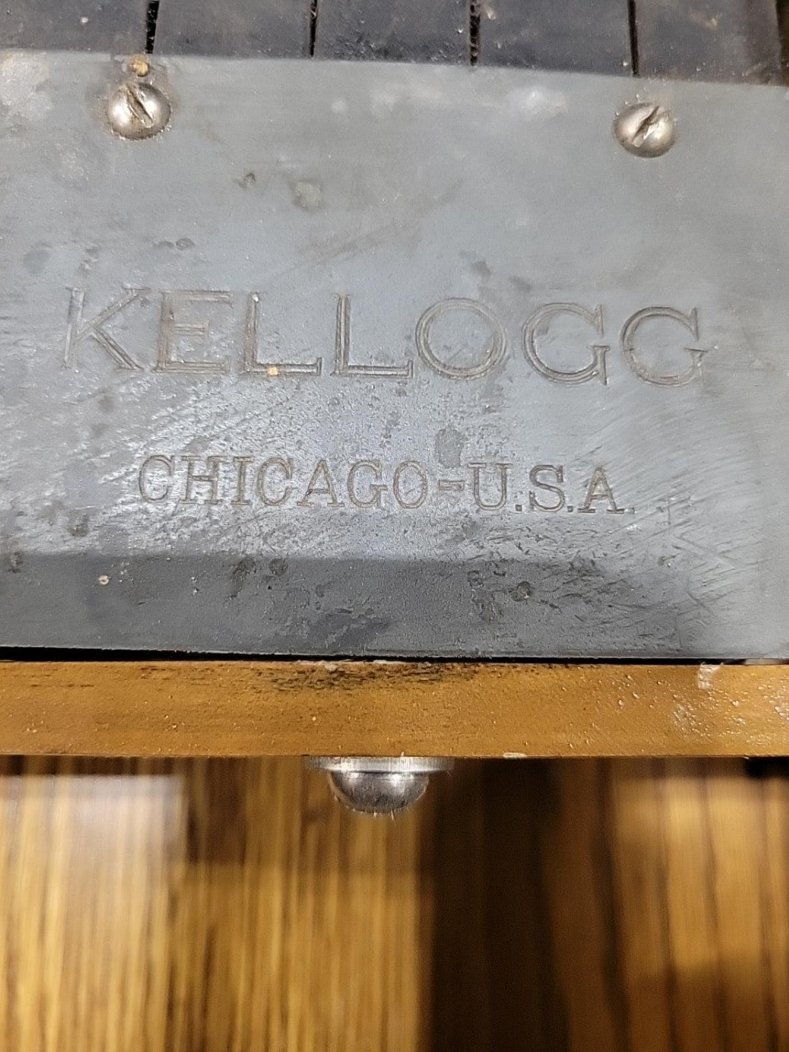 Antique Kellogg Oak Hand-Crank Wall Telephone