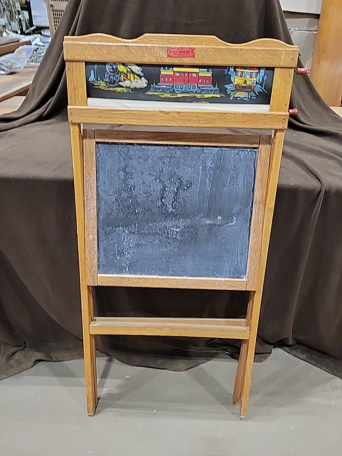 Vintage Mason & Parker Child’s Roll-Top Desk Easel