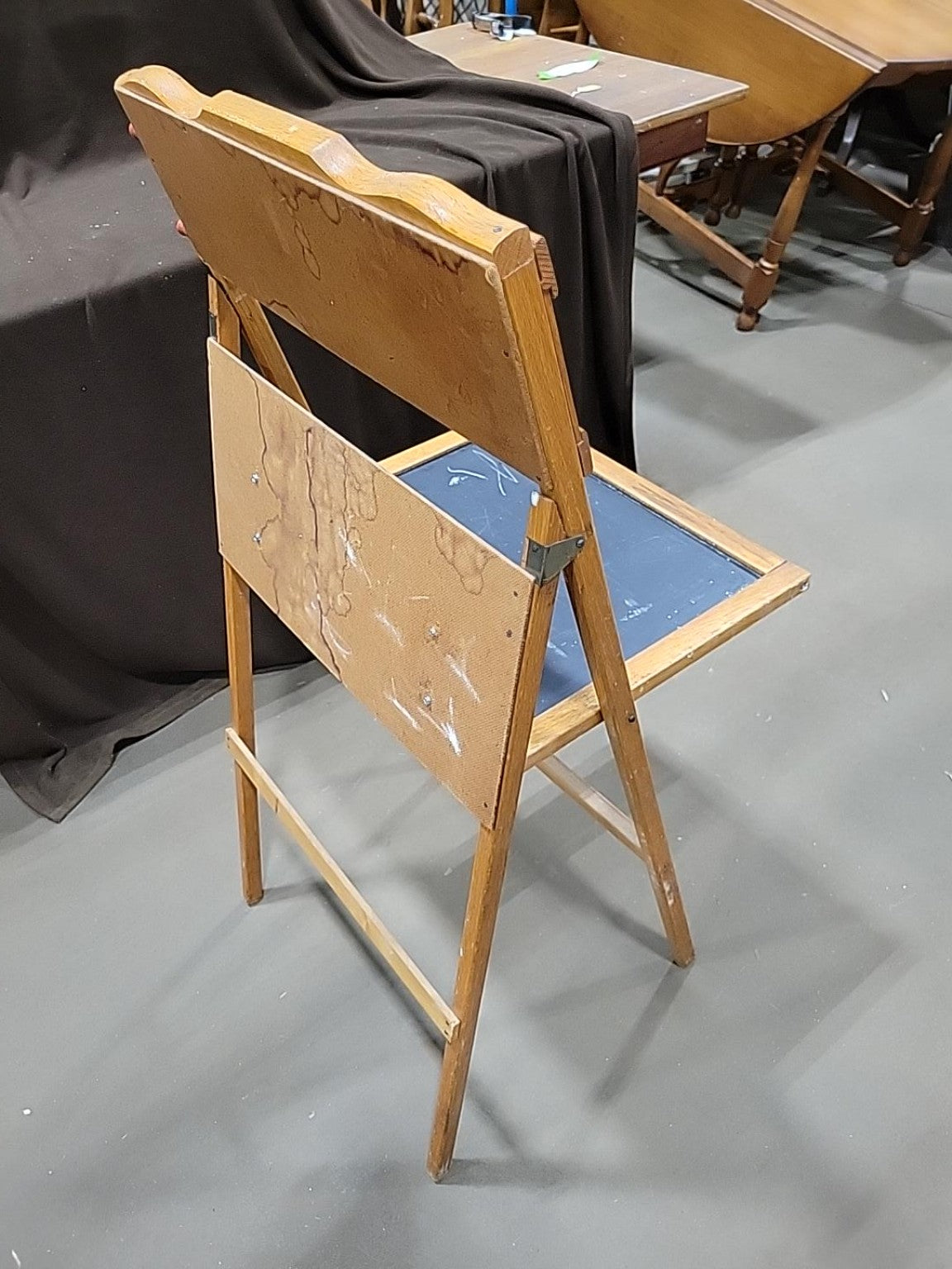 Vintage Mason & Parker Child’s Roll-Top Desk Easel