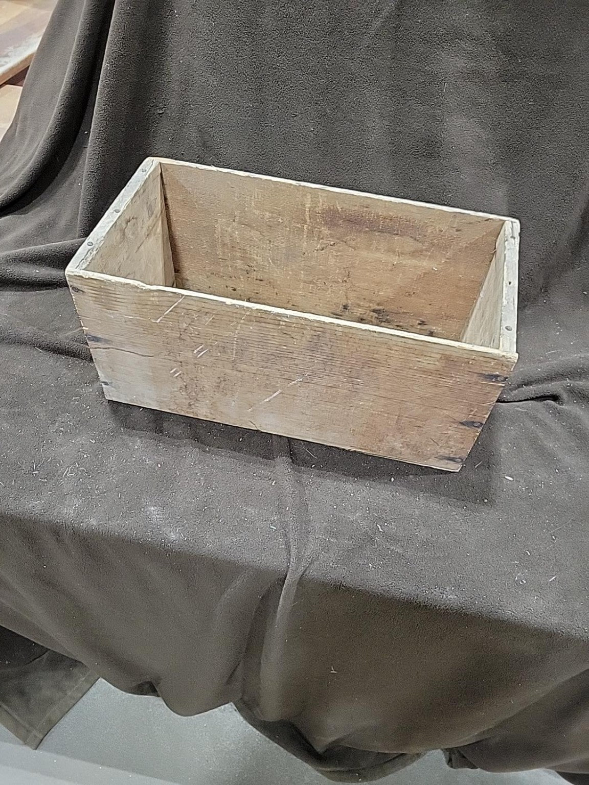 Rustic Salvaged Wood Storage Box