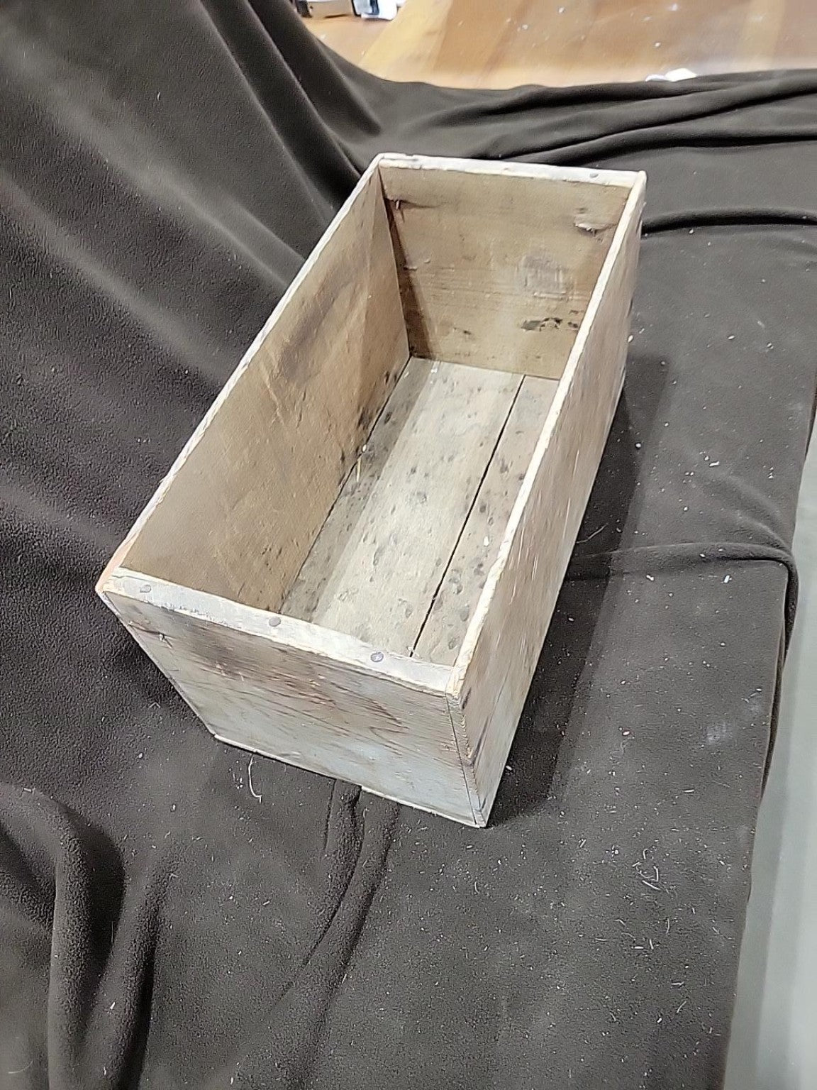 Rustic Salvaged Wood Storage Box