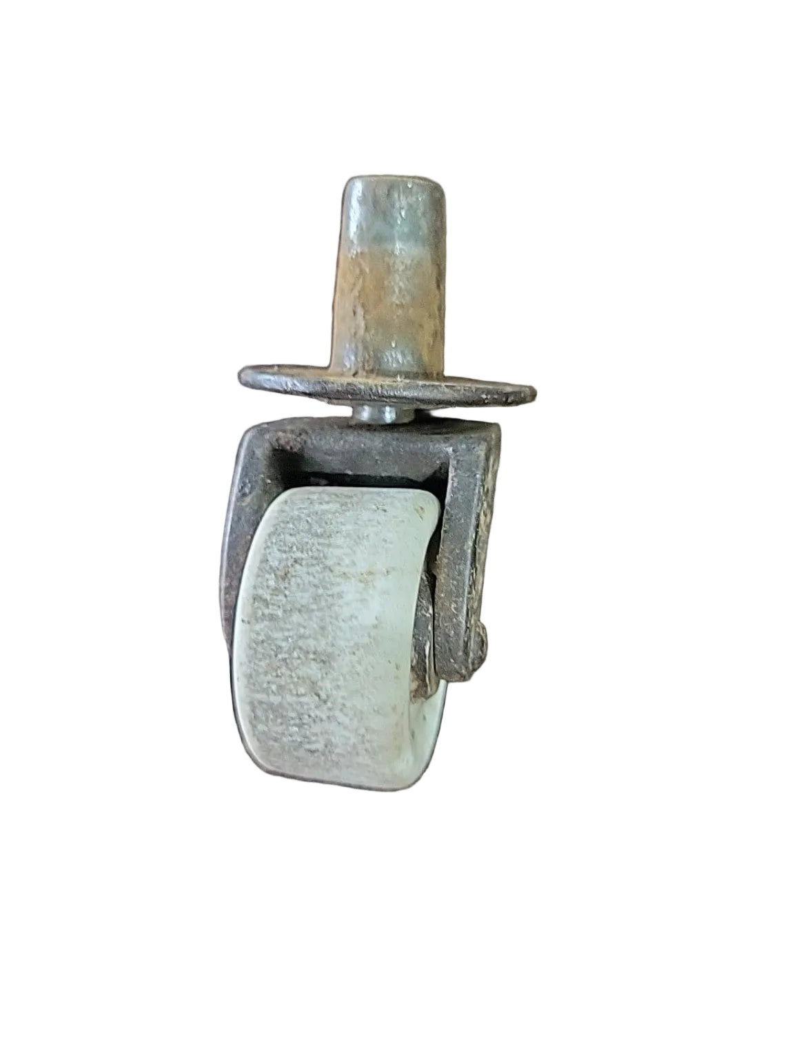 Set of 4 porcelain casters Vintage Porcelain Wheel Stem Casters – Set of 4