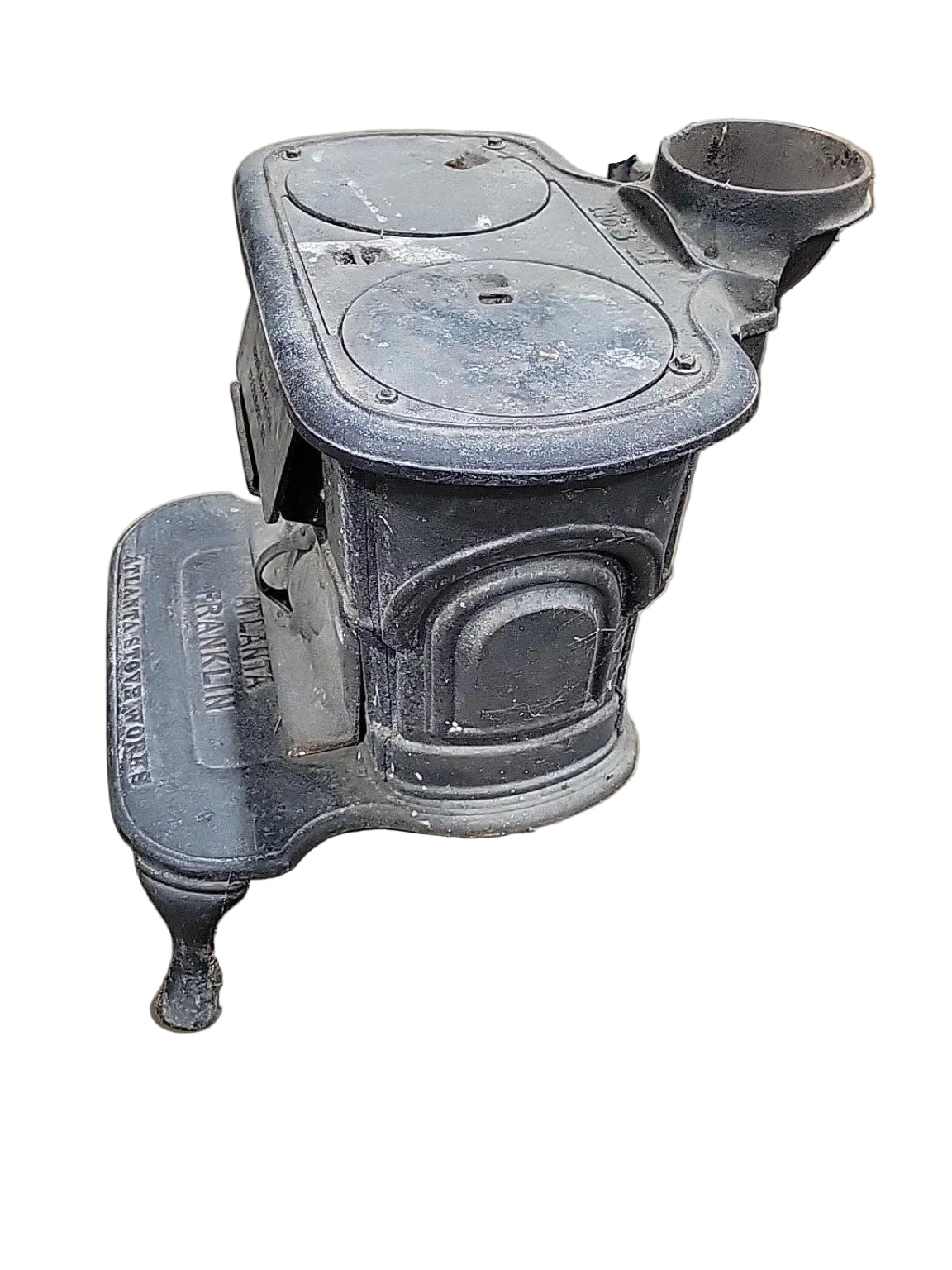 Antique Atlanta Franklin No. 8 M Cast Iron Stove