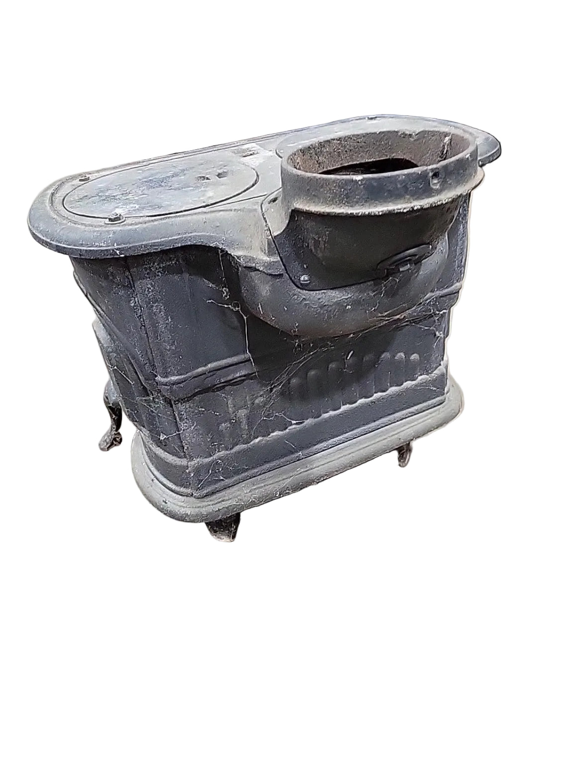 Antique Atlanta Franklin No. 8 M Cast Iron Stove