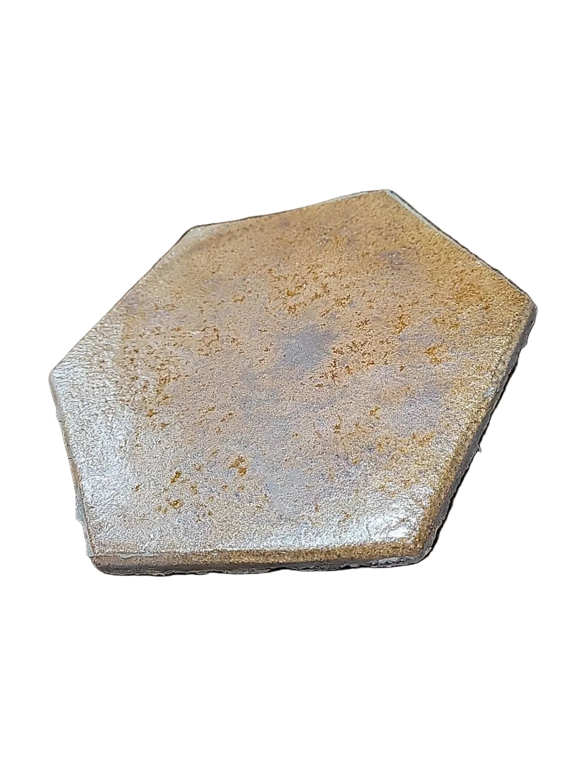 Salvaged Hexagonal Ceramic Floor Tile Set – 16 Pc.