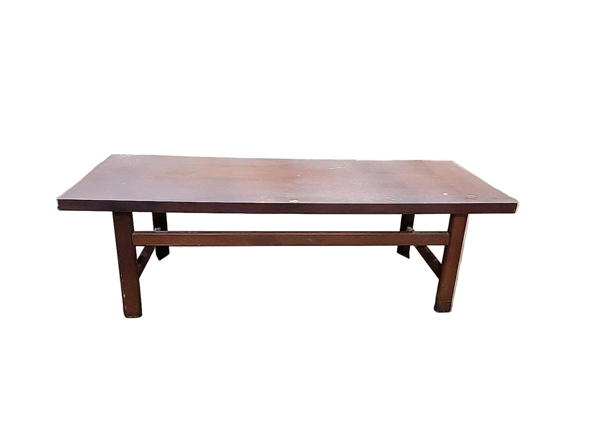 Vintage Maine Cottage Lane Wooden Coffee Table