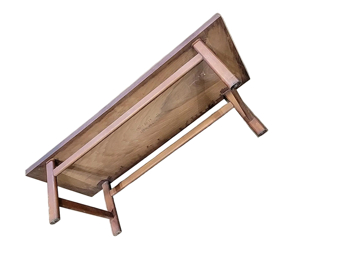 Vintage Maine Cottage Lane Wooden Coffee Table
