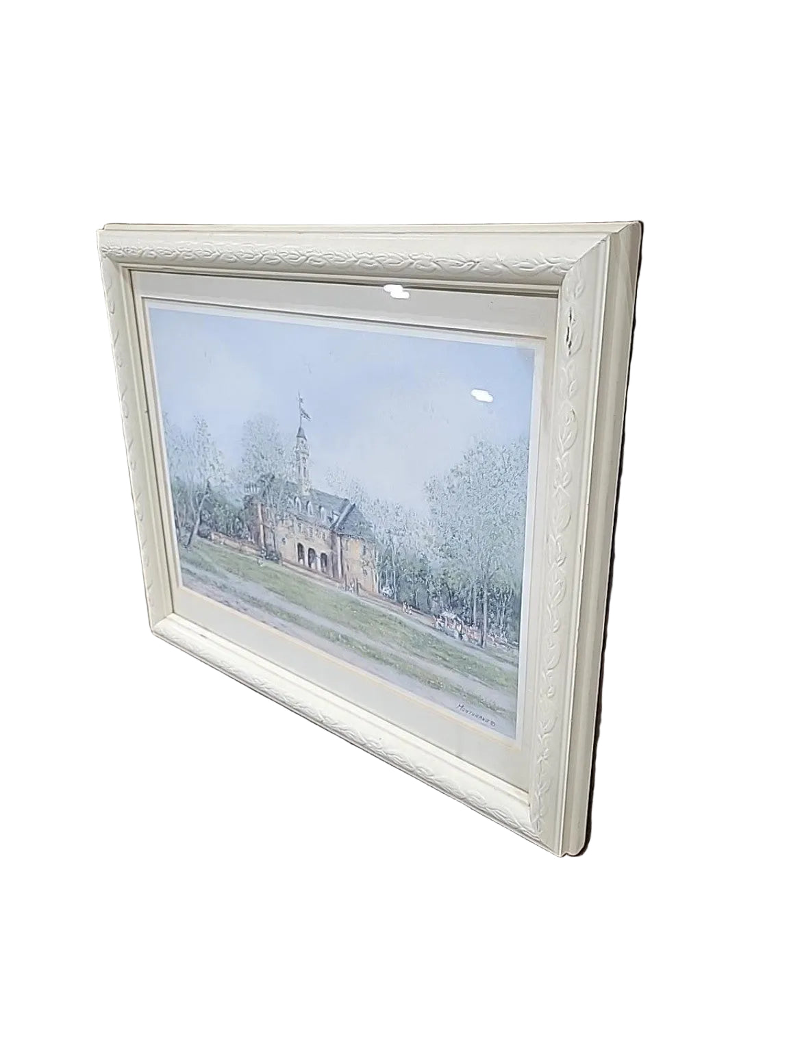 Caesar Monturano Williamsburg Capitol Framed Print