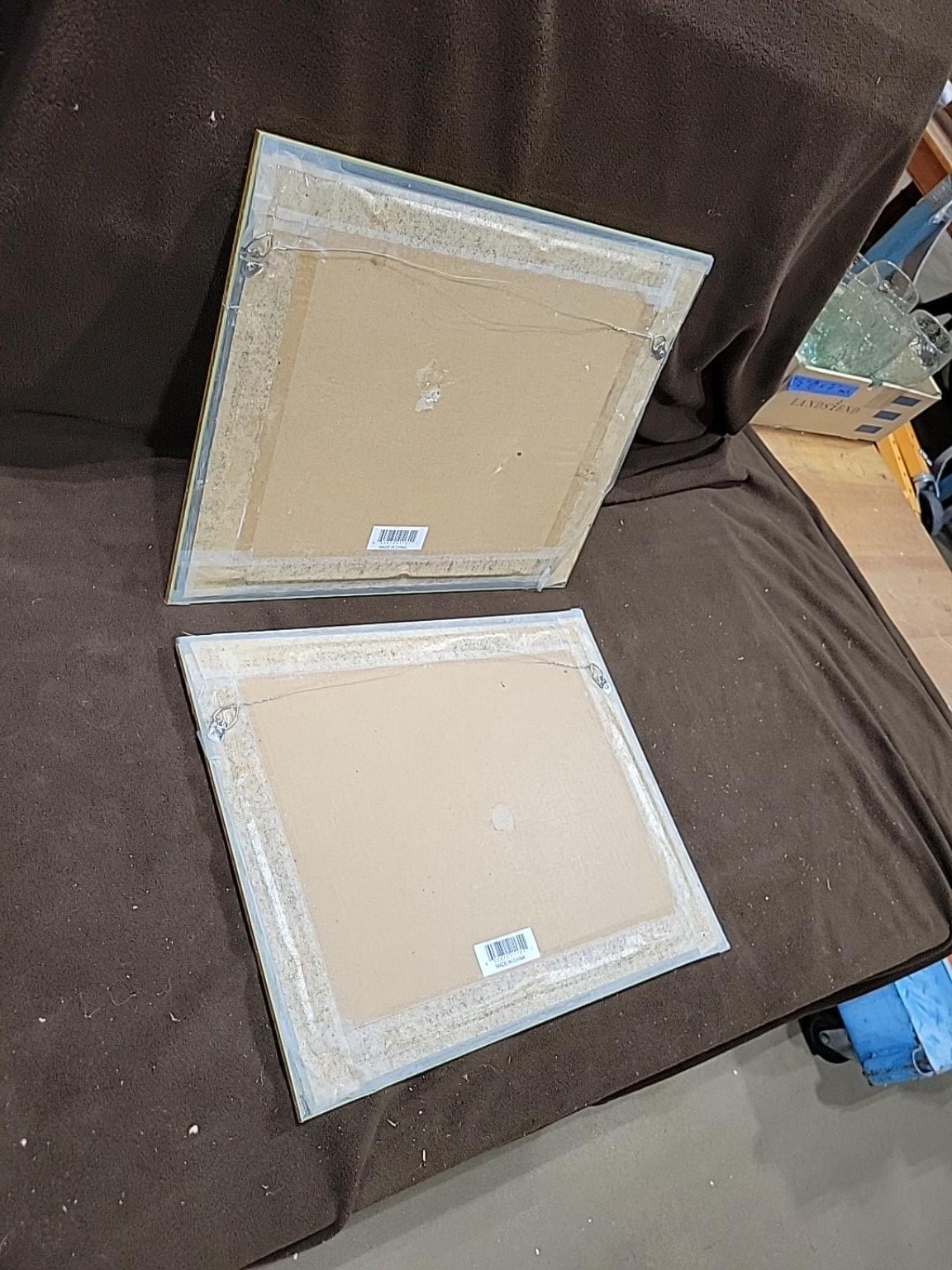 Set of 2 Framed Colorful Garden Art Prints