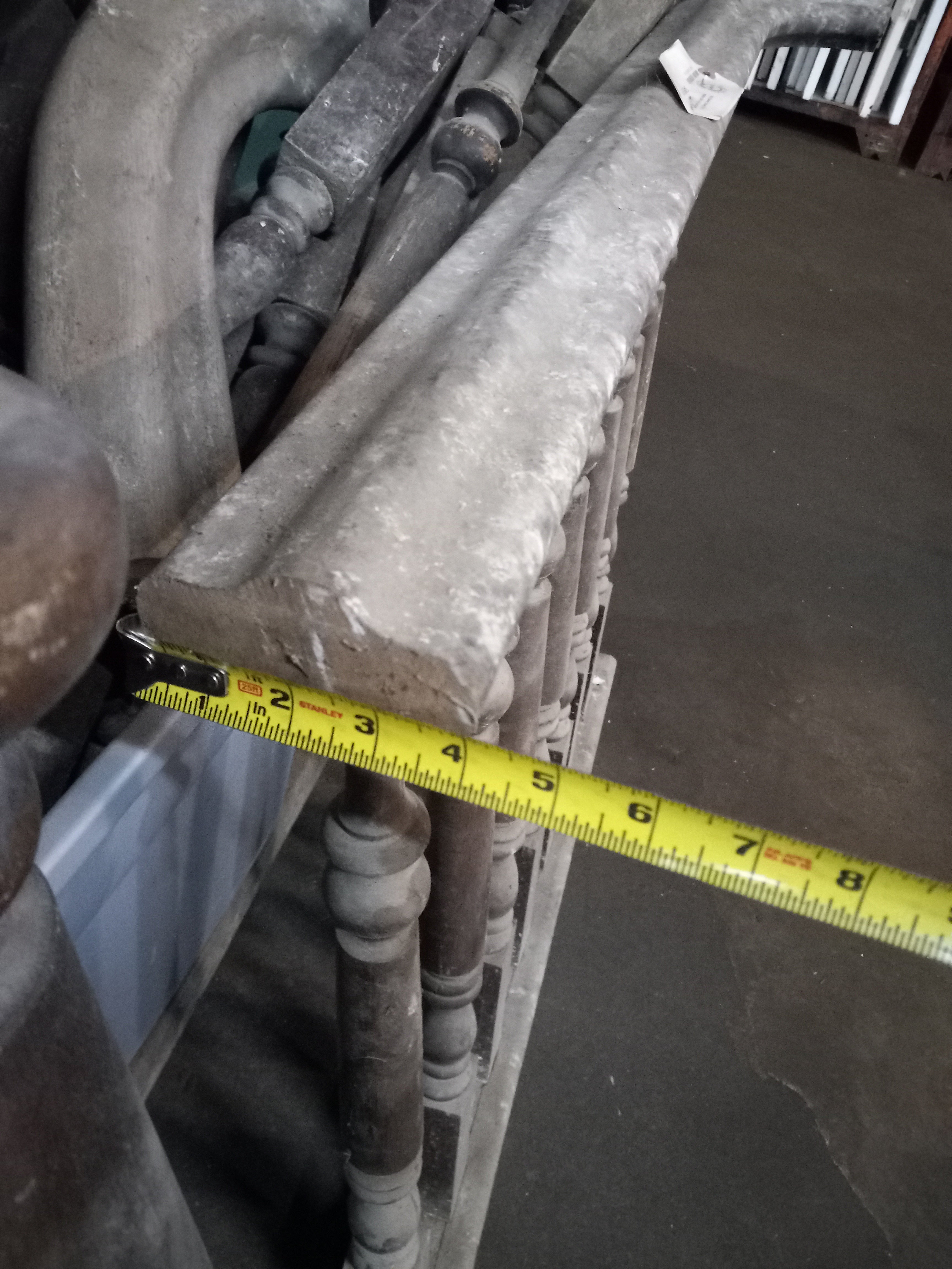 Set of Banister / Newel Post / Spindles (24ft total banister)