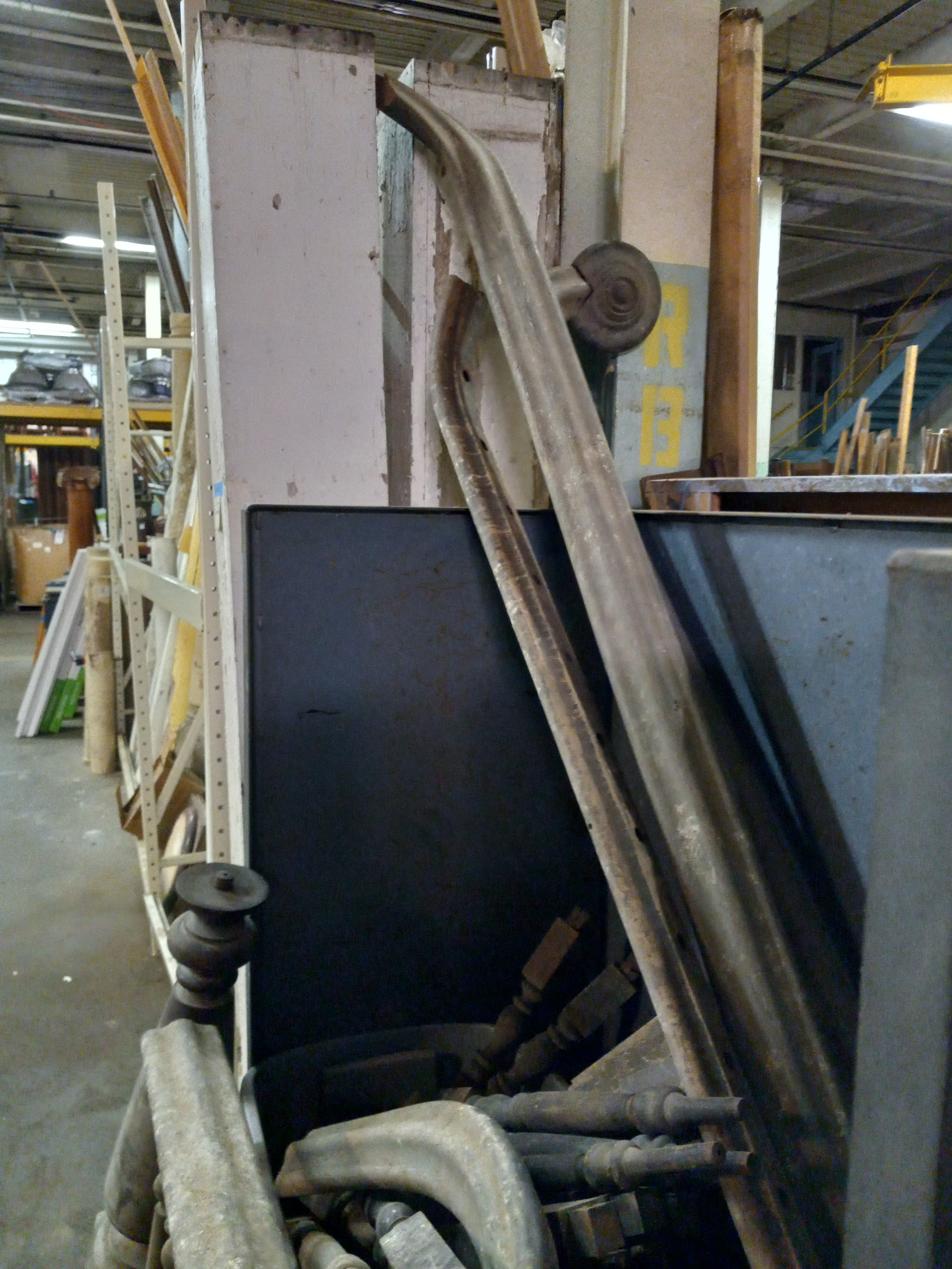Set of Banister / Newel Post / Spindles (24ft total banister)