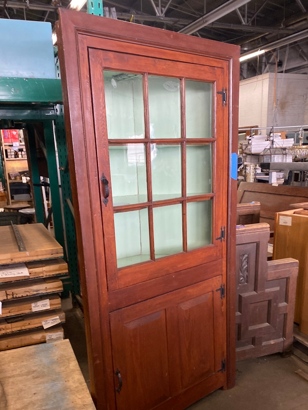 Vintage Corner Cabinet