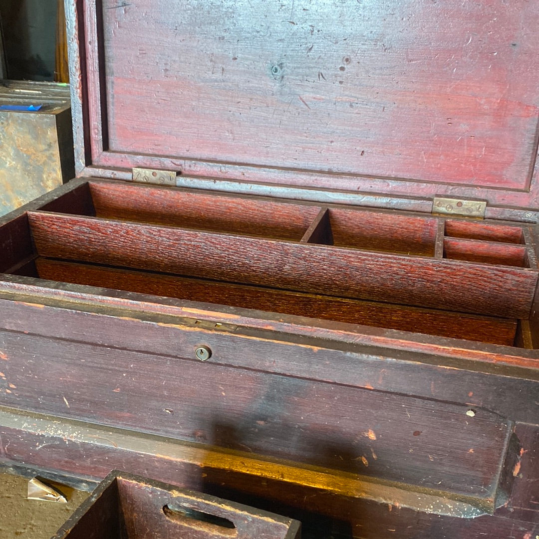 GEM or CEW wooden trunk