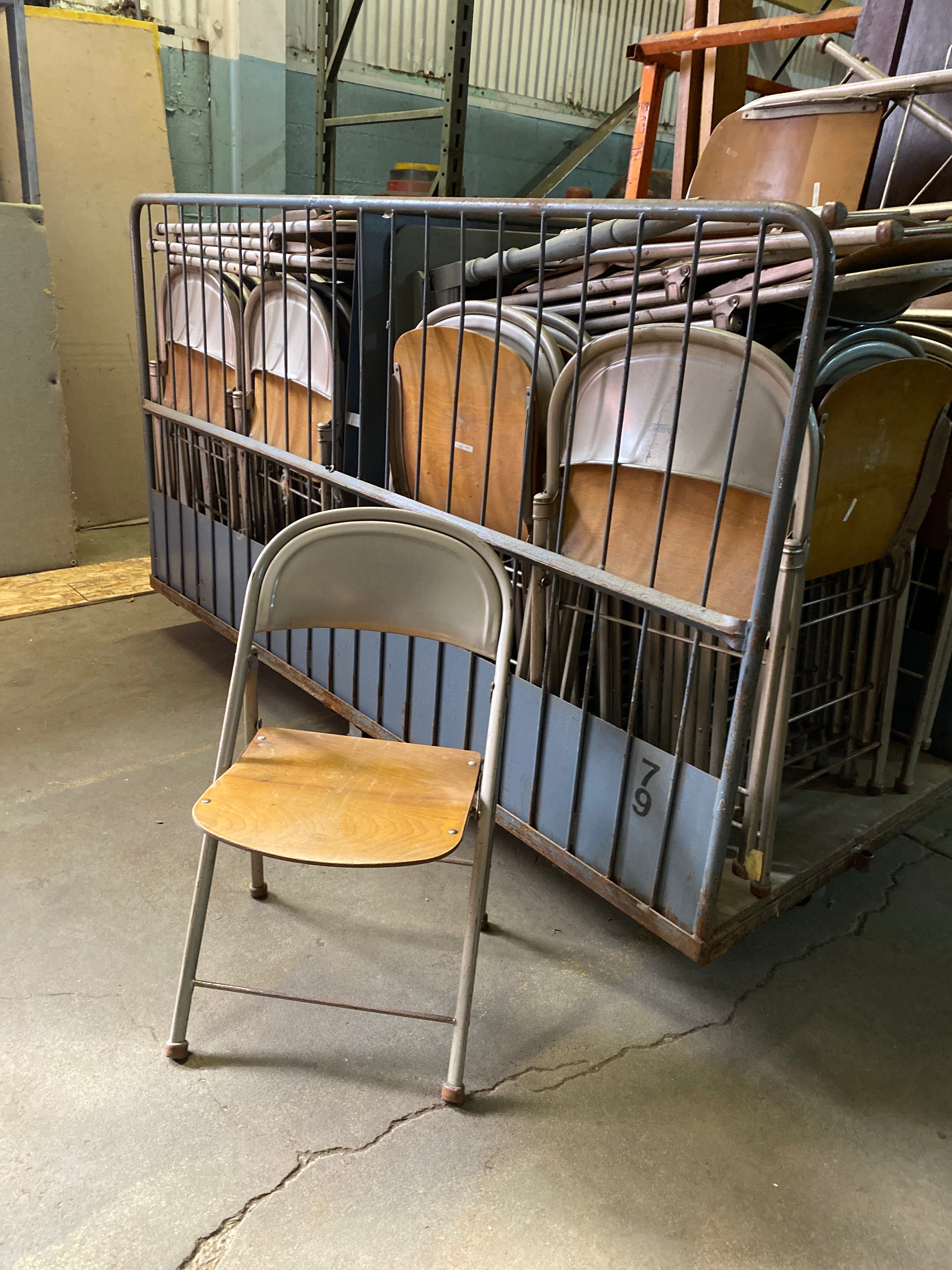 Folding chairs