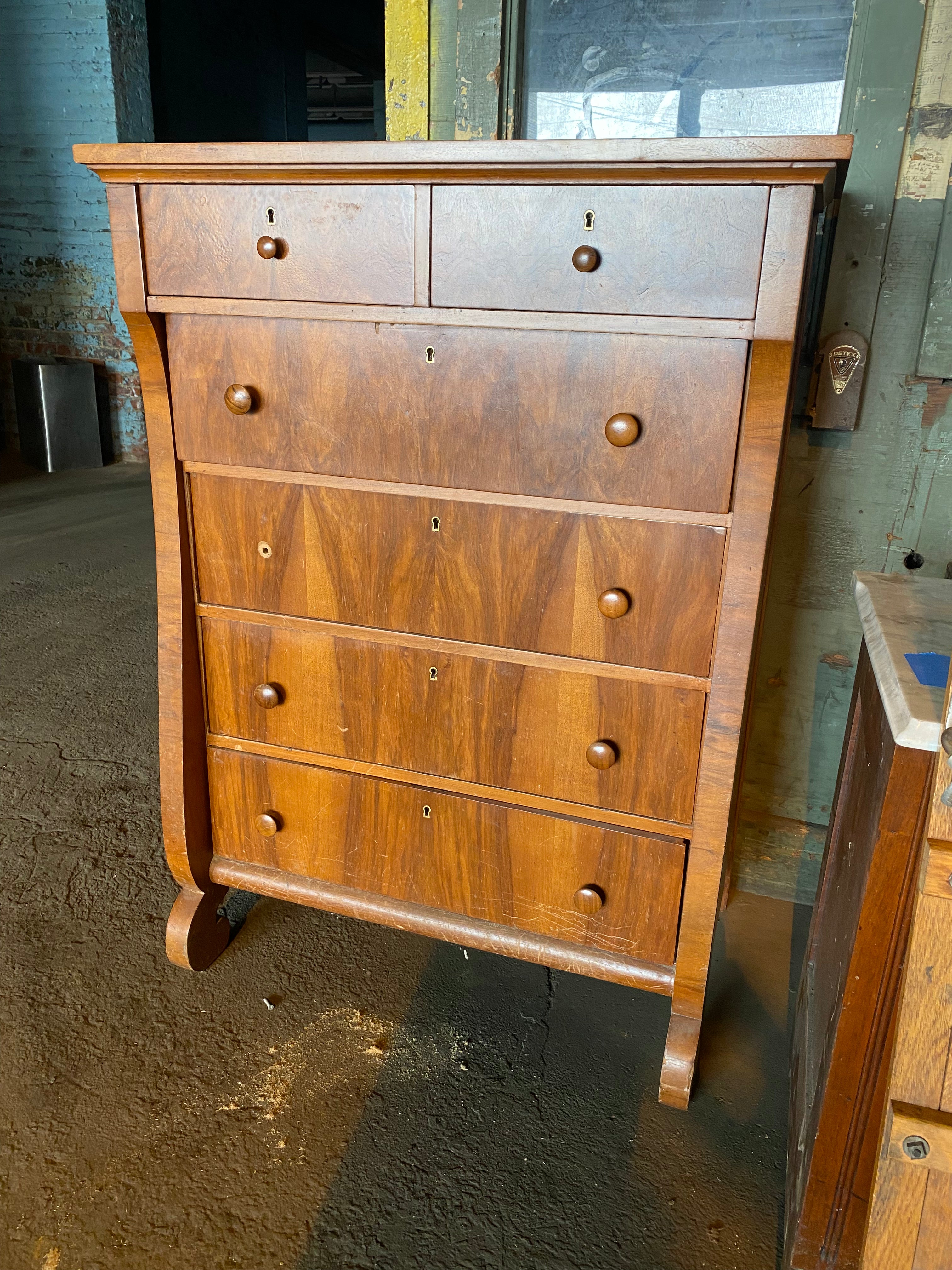 Dresser - looks like walnut.