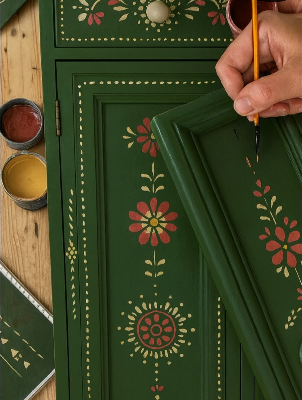 Folk It Up: A Salvaged Wood Painting Workshop with Eve Krejci