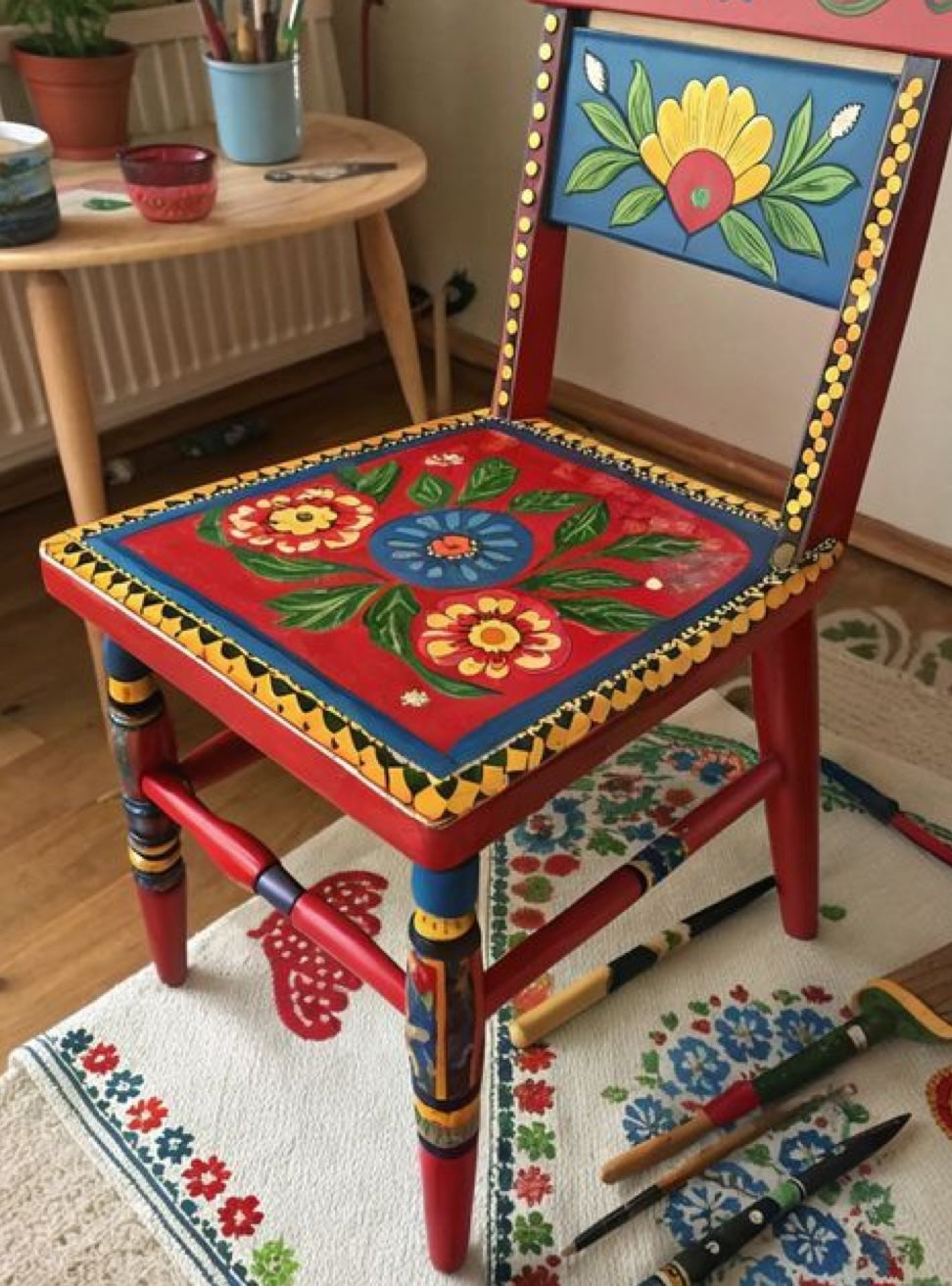 Folk It Up: A Salvaged Wood Painting Workshop with Eve Krejci
