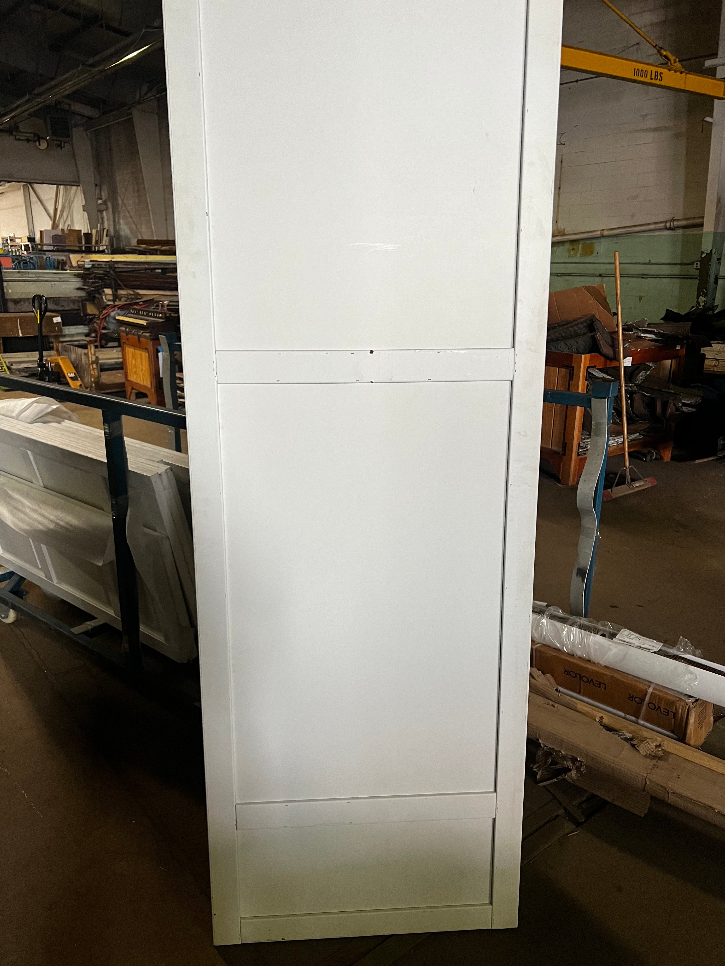 3 Panel White Door