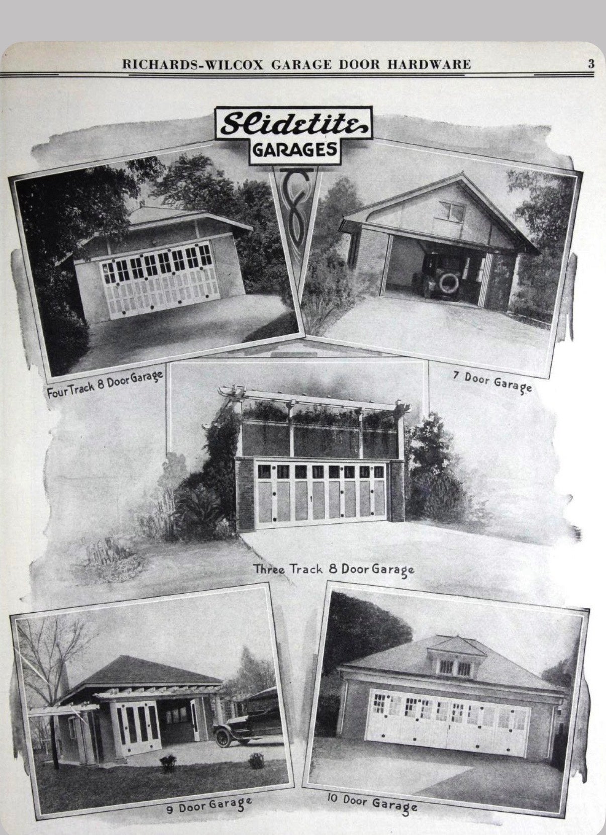 Richard's Wilcox Sidelite Set of Wooden Folding Garage Doors