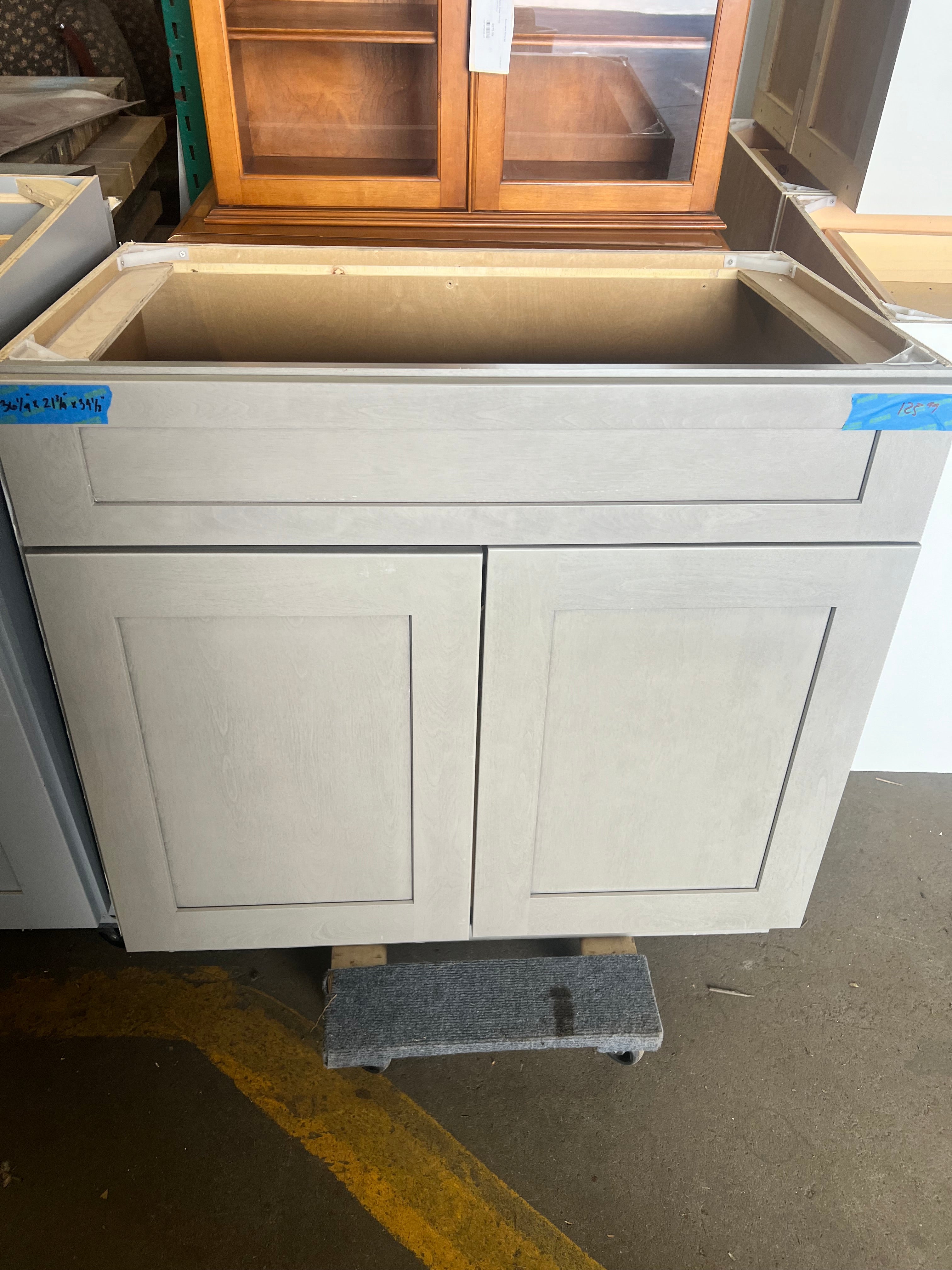 Light Grey Base Cabinet