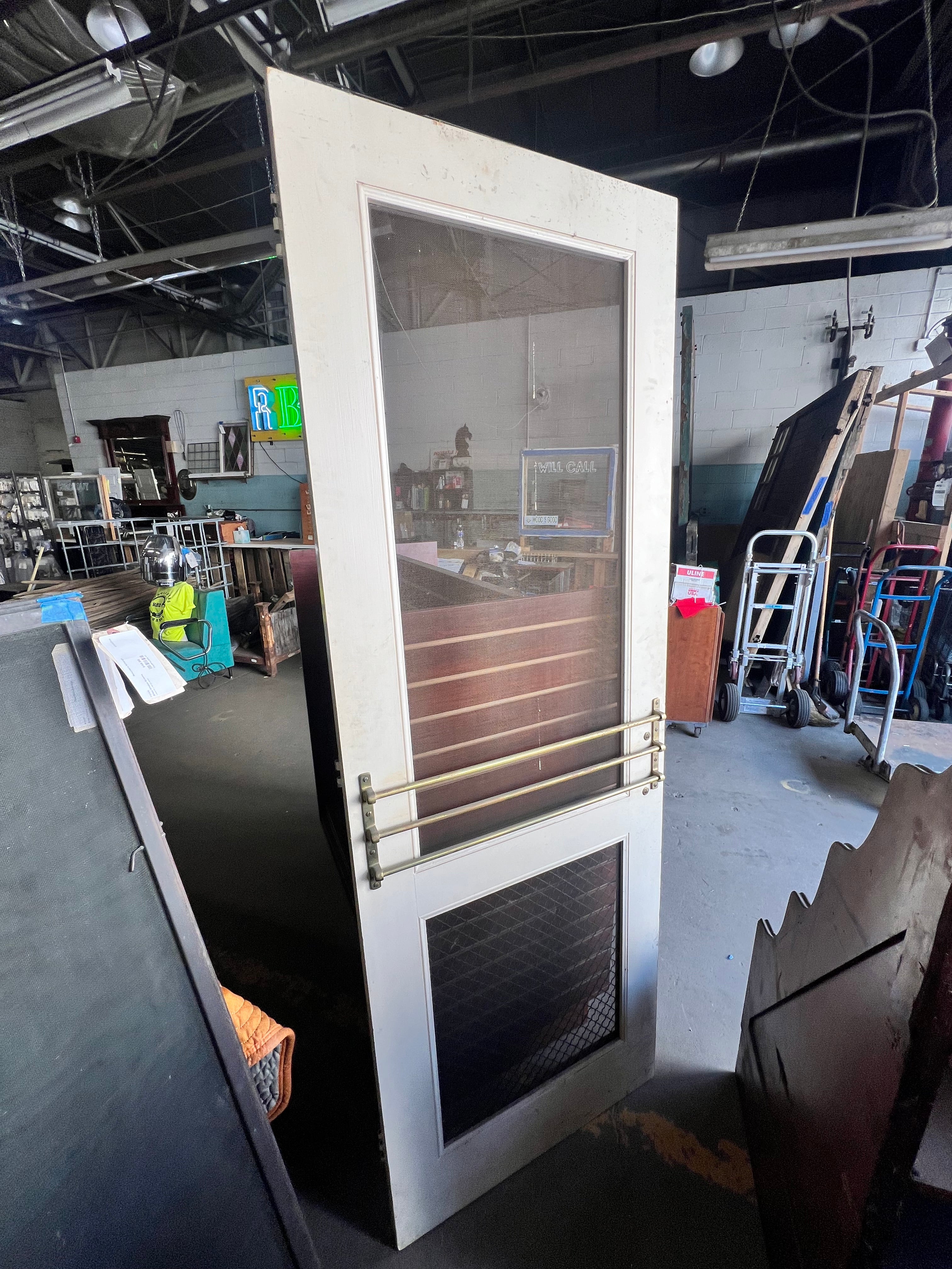 Painted Wood Screen Doors