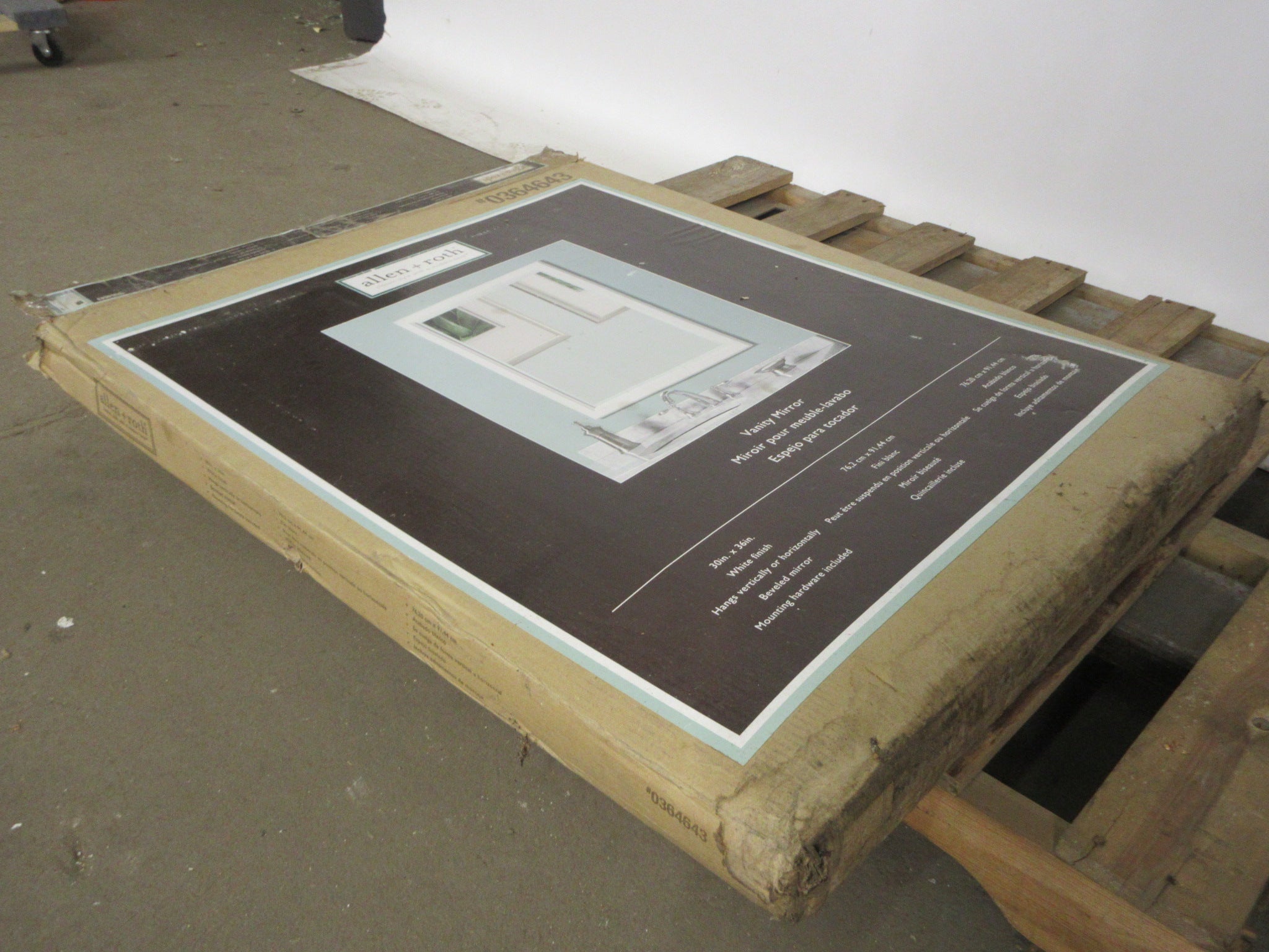 Framed Vanity Mirror