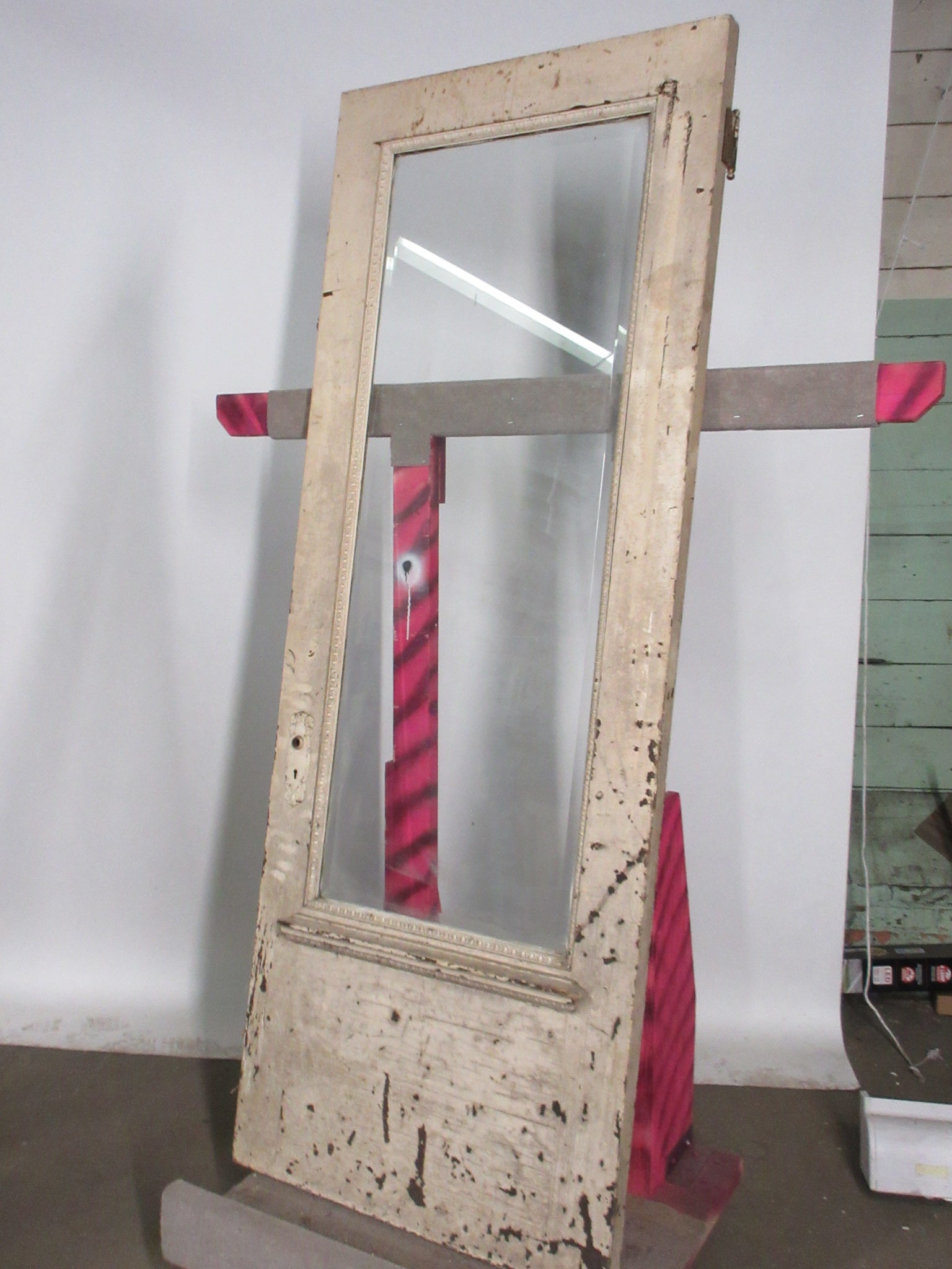 Beveled Glass Entry Door