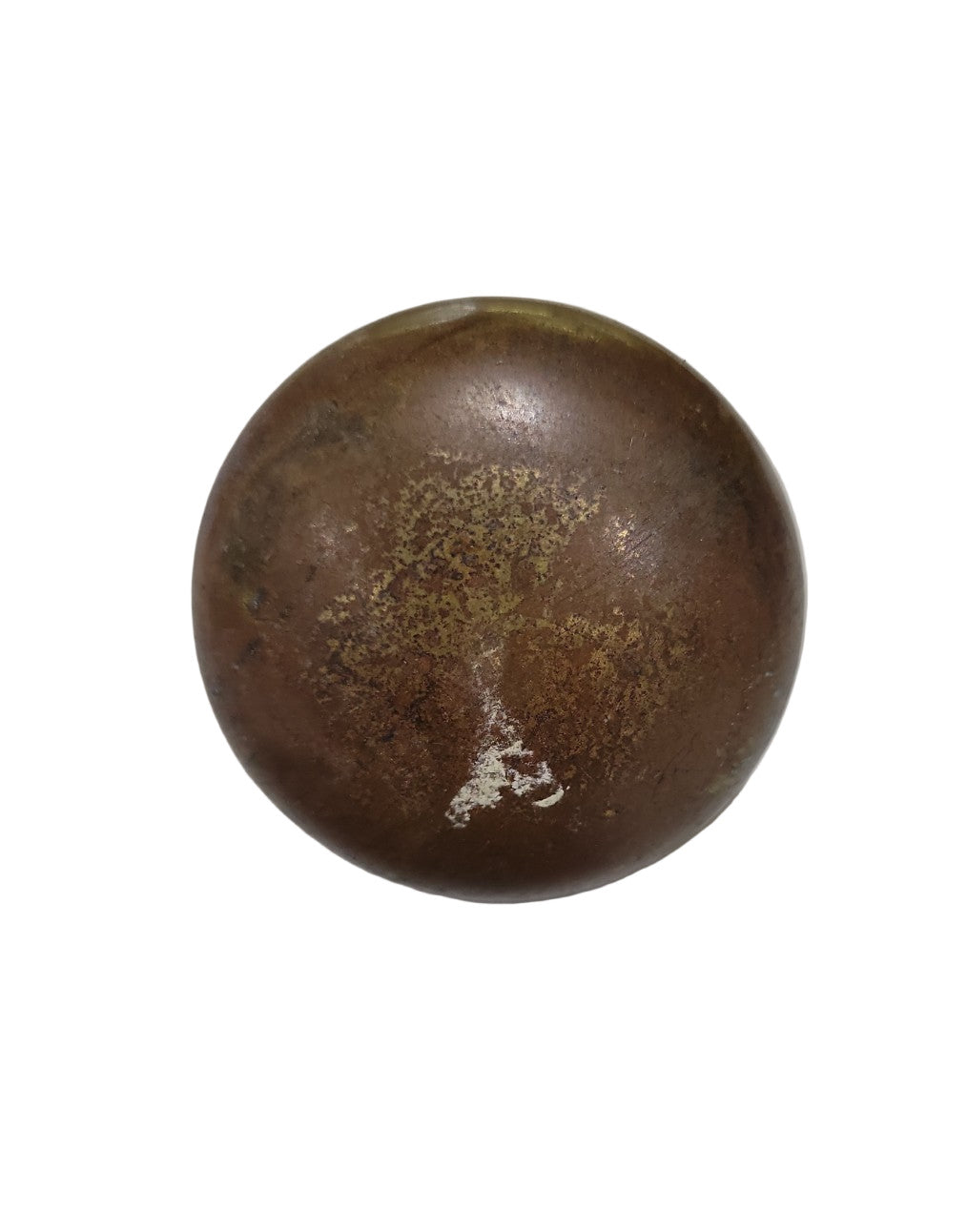 Vintage Round Brass Door Knob – Smooth Surface