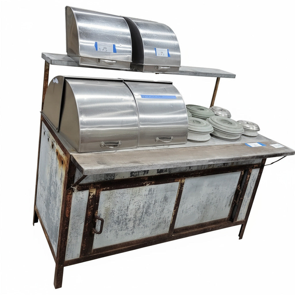 Antique Hot Salad Bar Station – Berman Gloekler Co., Pittsburgh PA