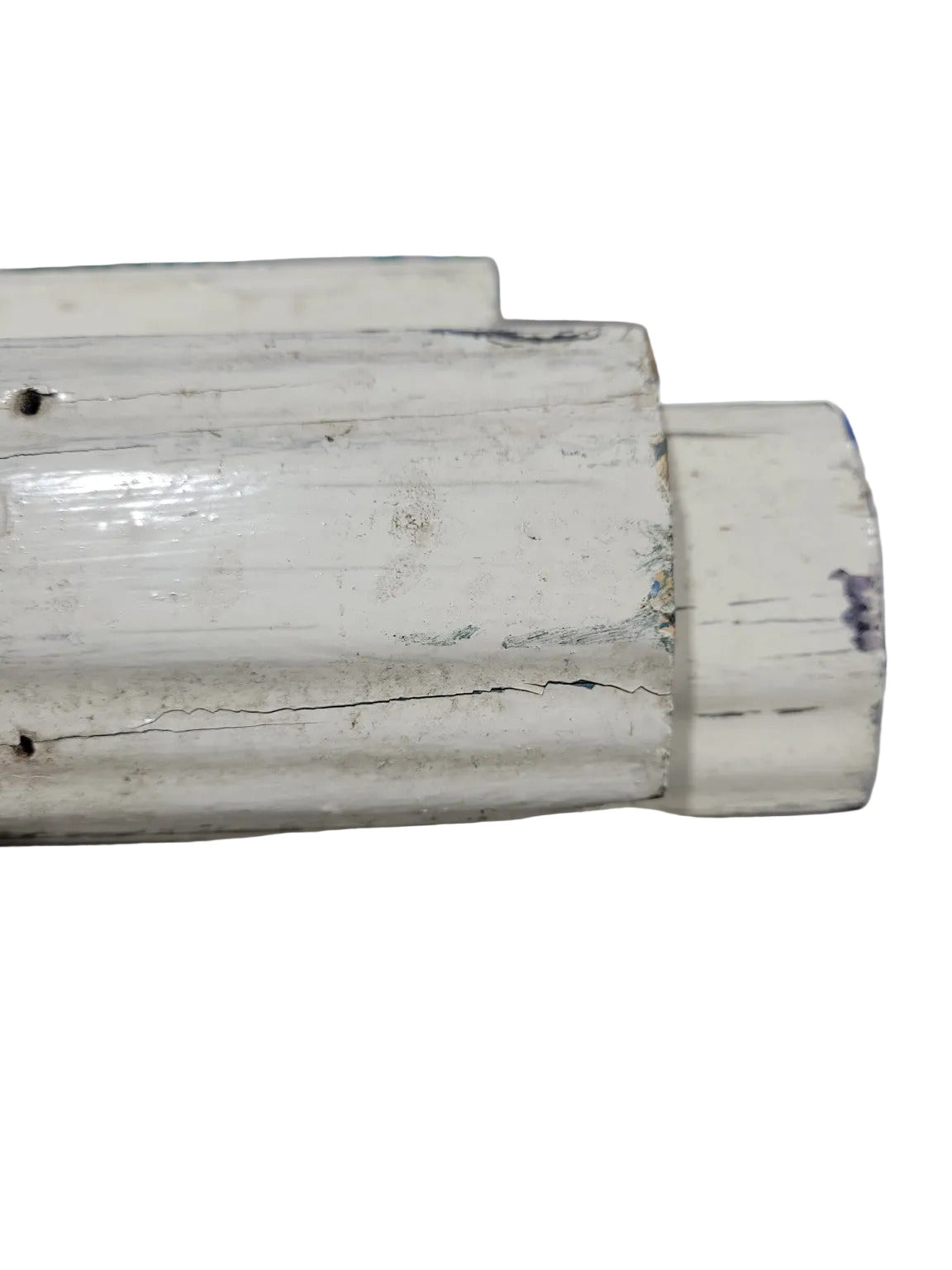 Reclaimed Painted Colonial Chair Rail Trim – 5 Pieces at 119 Inches Each