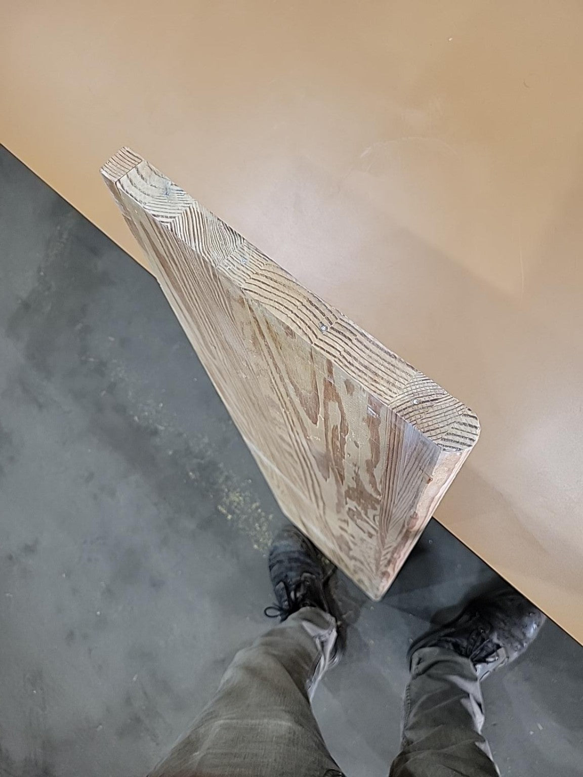Reclaimed Solid Wood Stair Tread