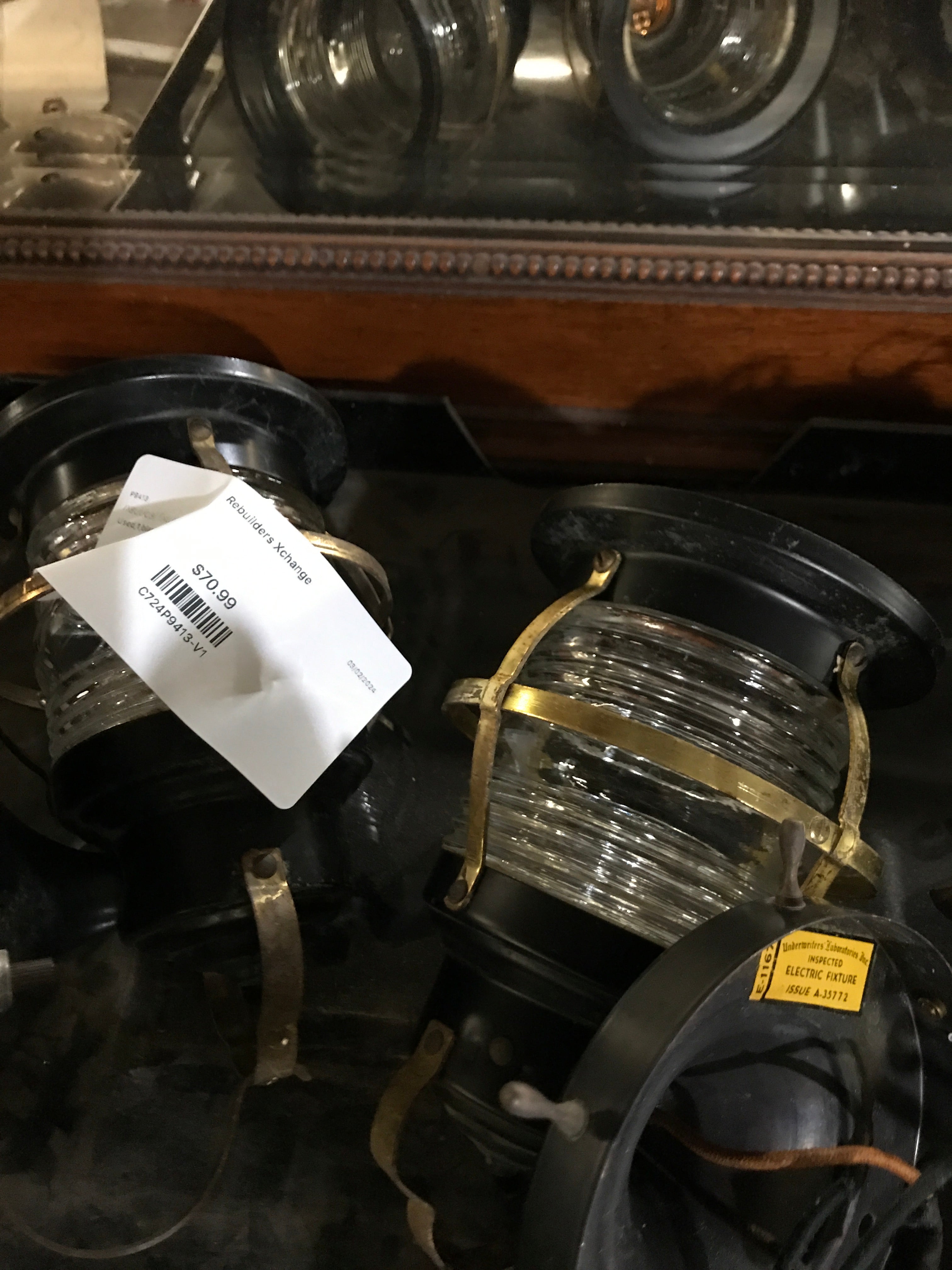 nautical fixture pair