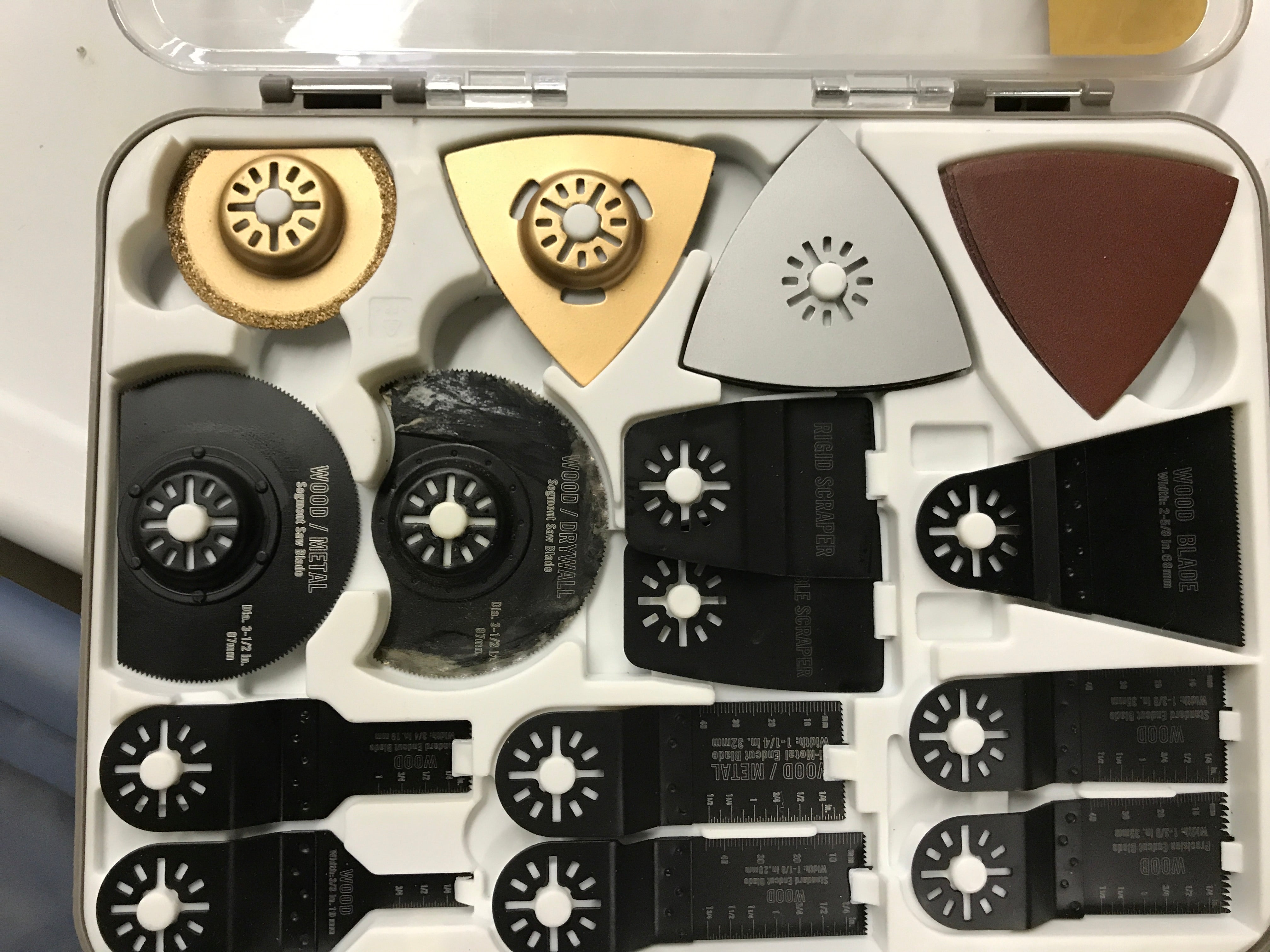 Oscillating tool Accessories Kit