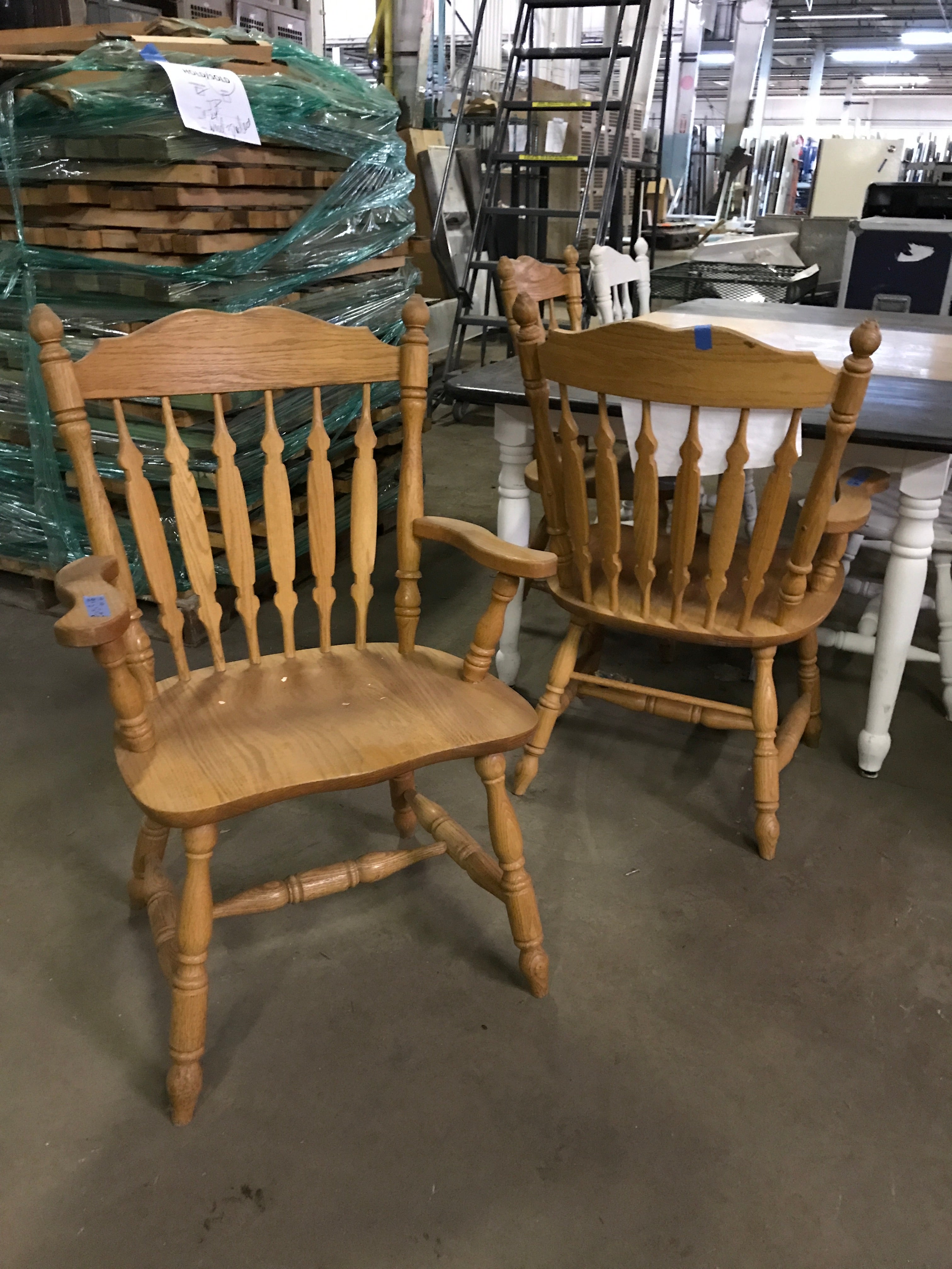 Solid Wood Dining Arm Chair