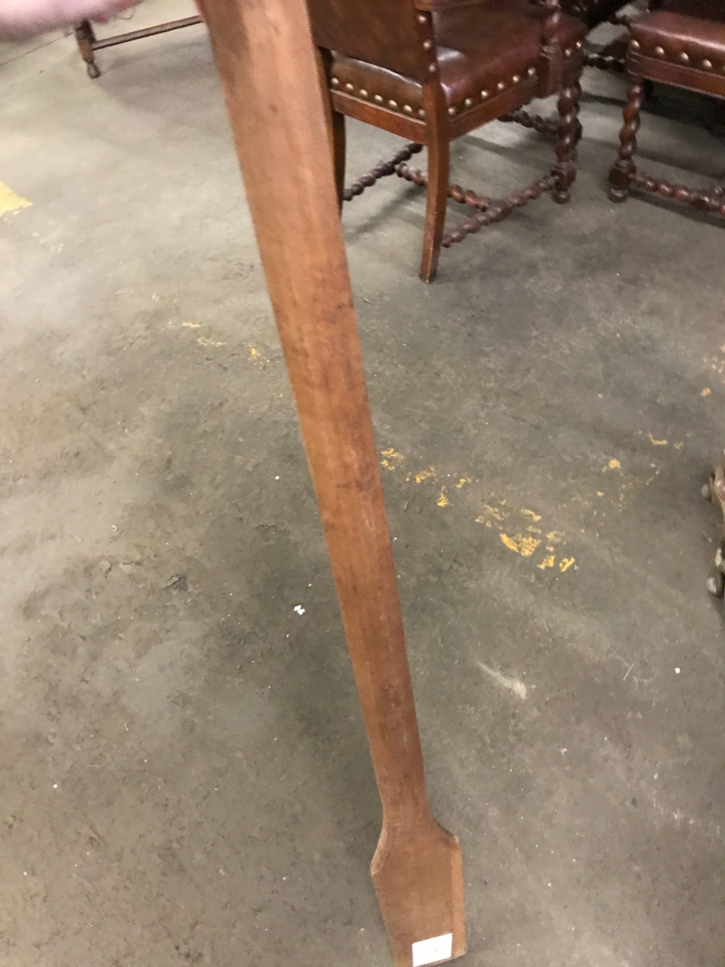 LARGE wooden paddle