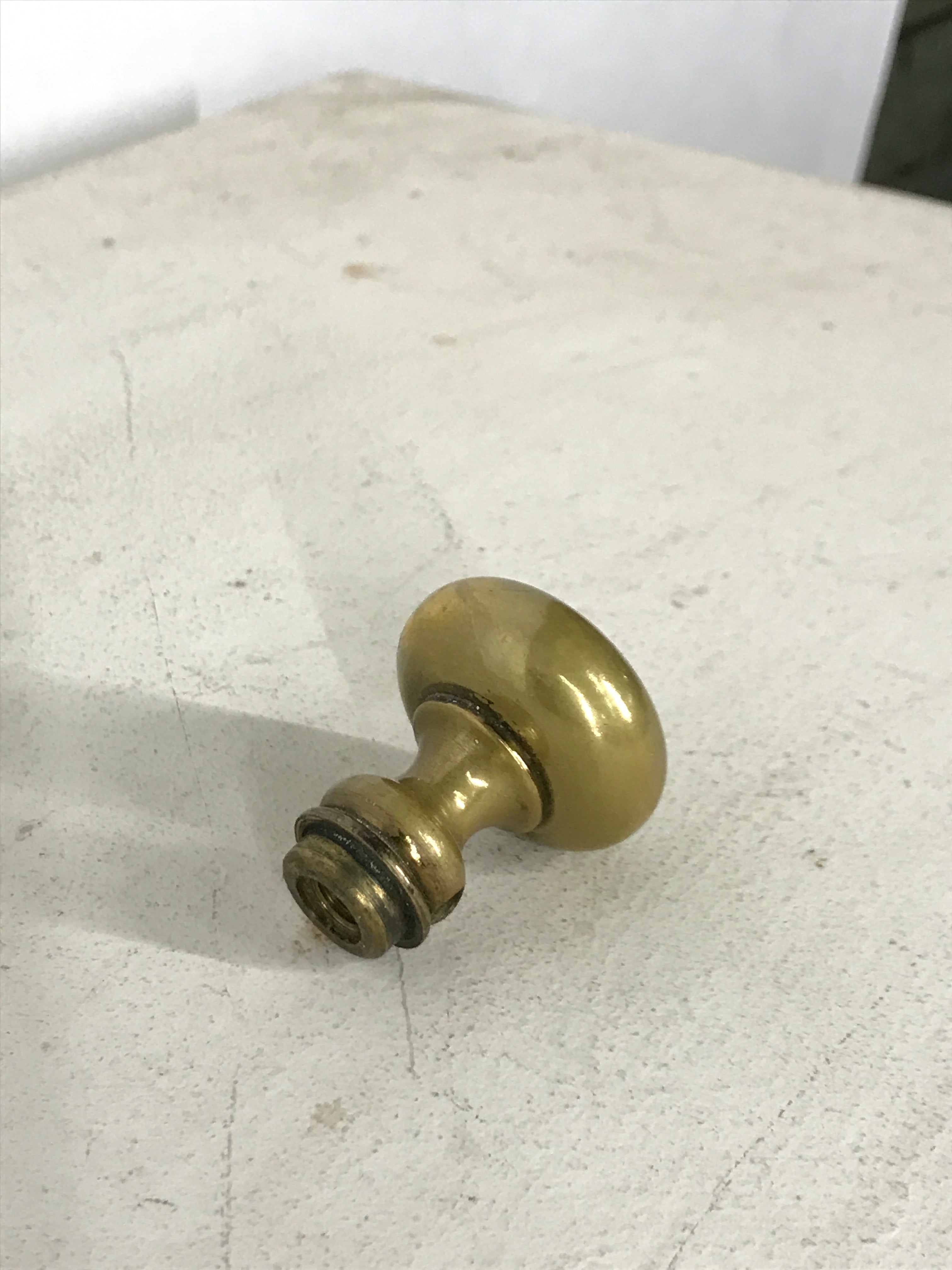 Single Small Brass Door Knobs