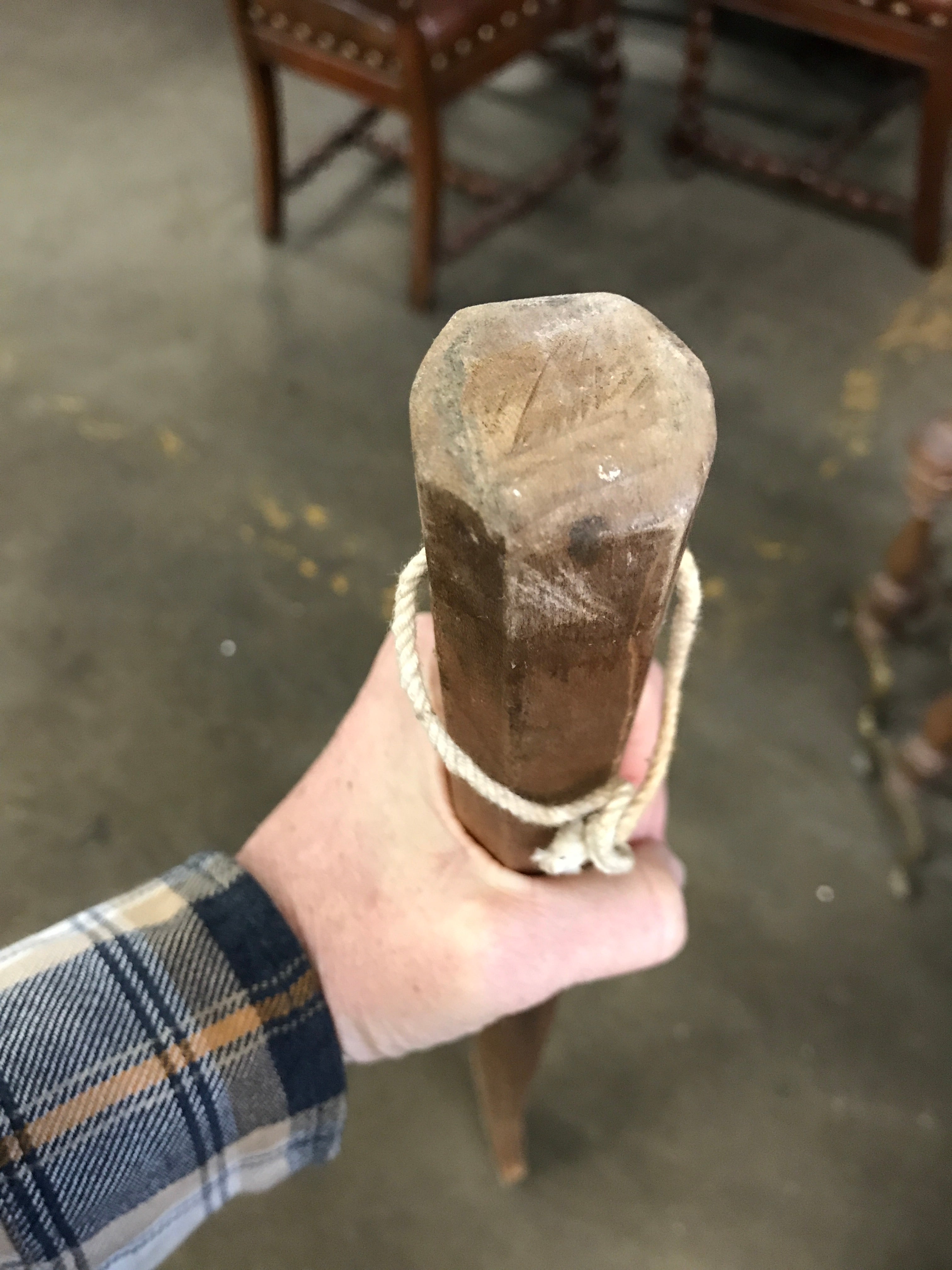 LARGE wooden paddle