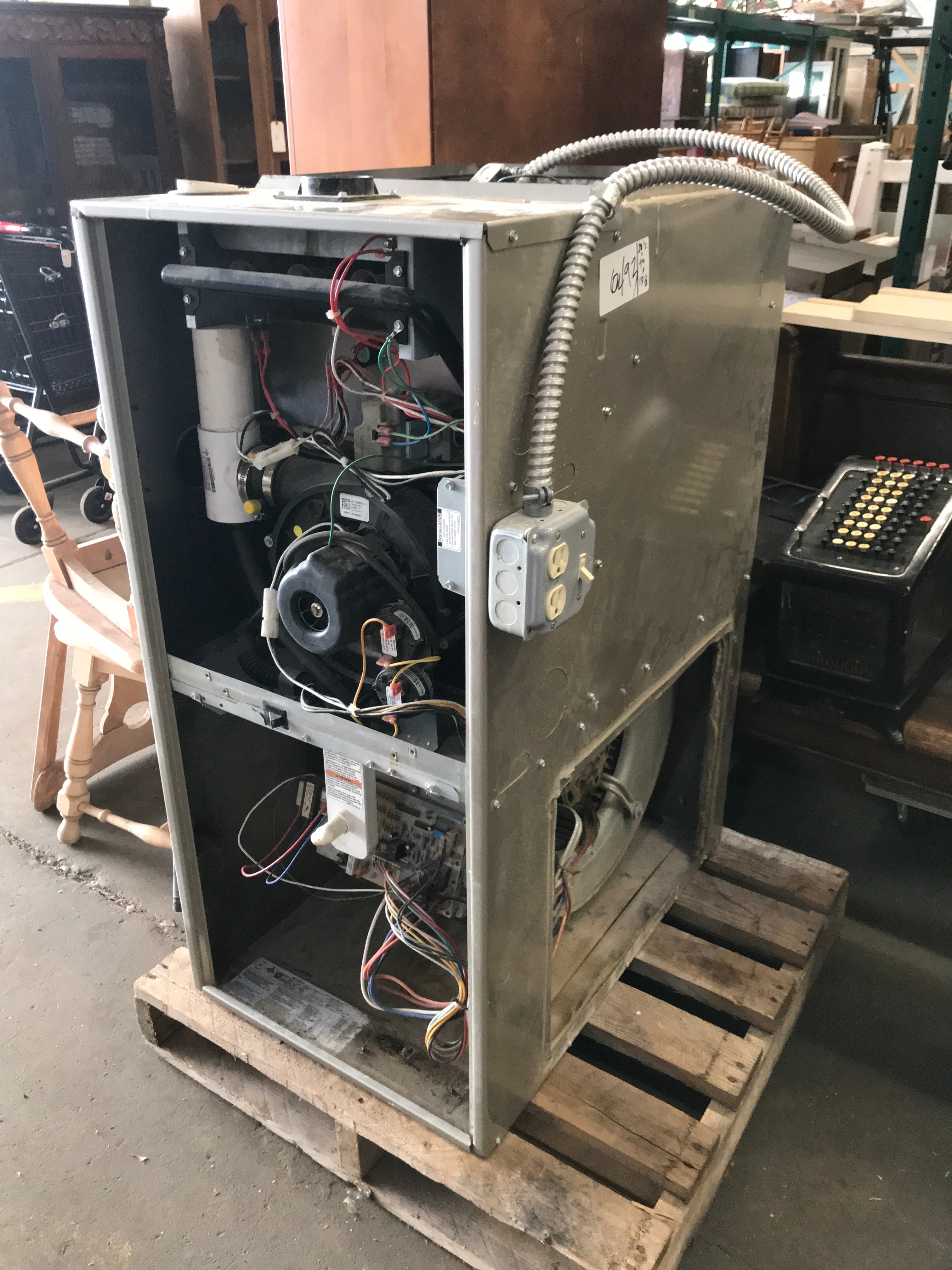 Furnace, natural gas