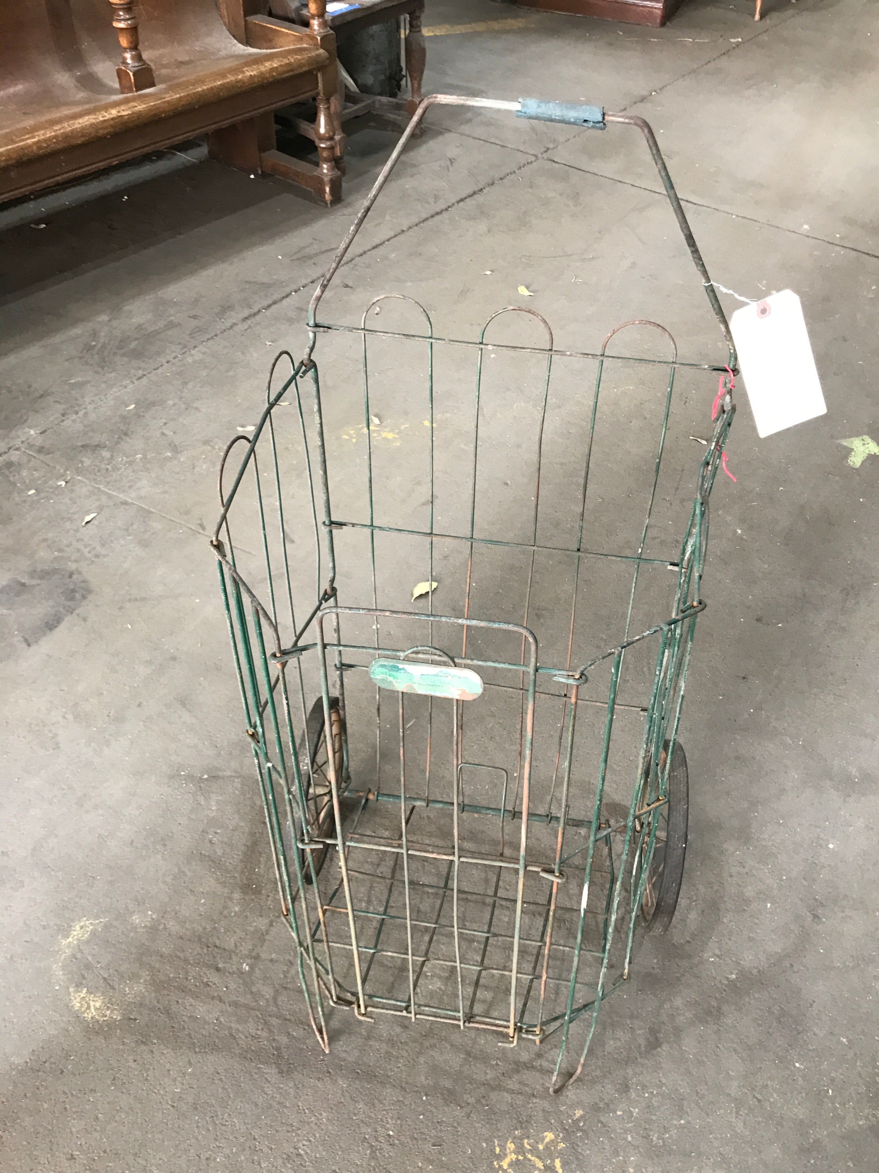 Market Foldable Basket On Wheels