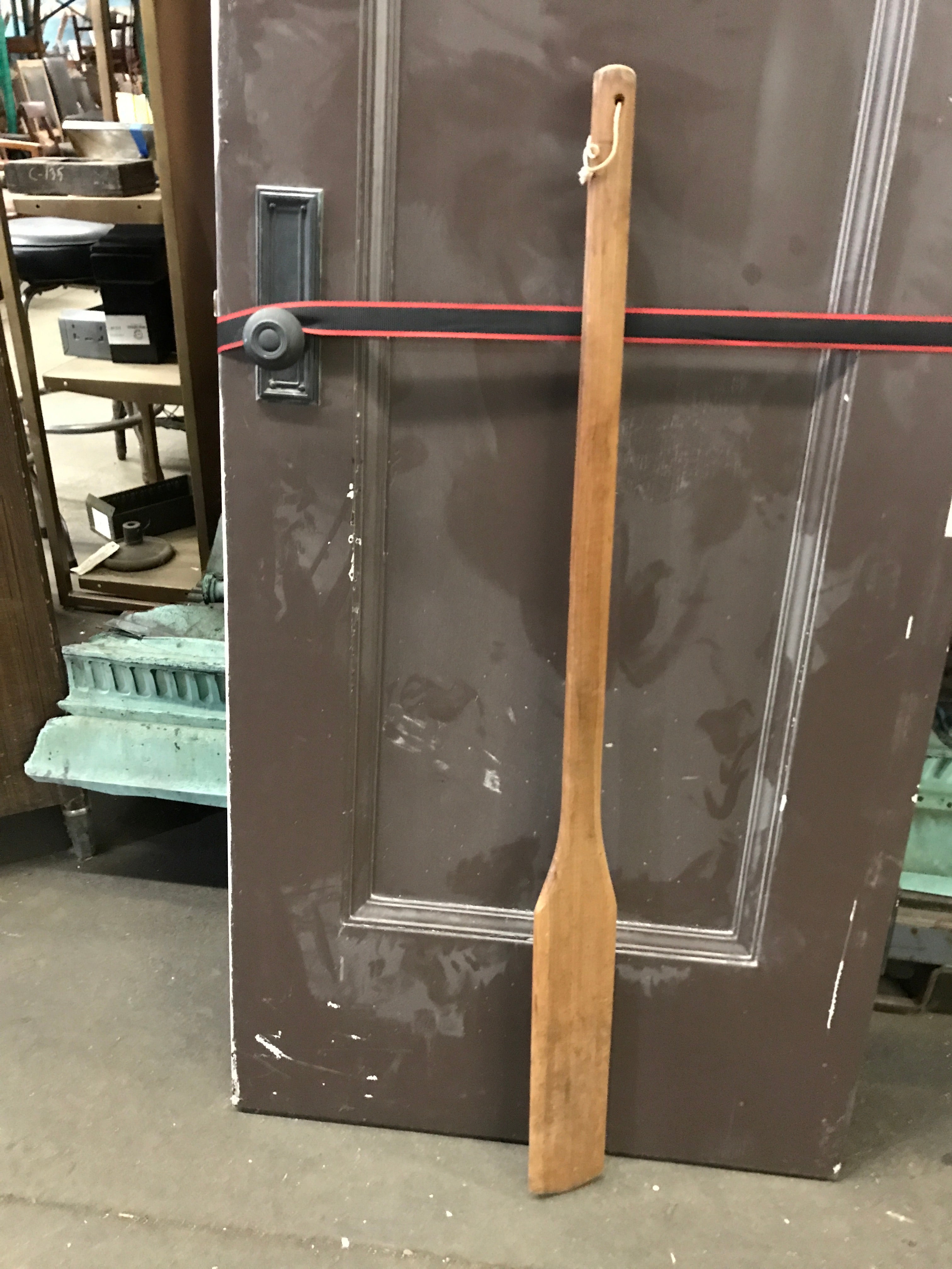LARGE wooden paddle