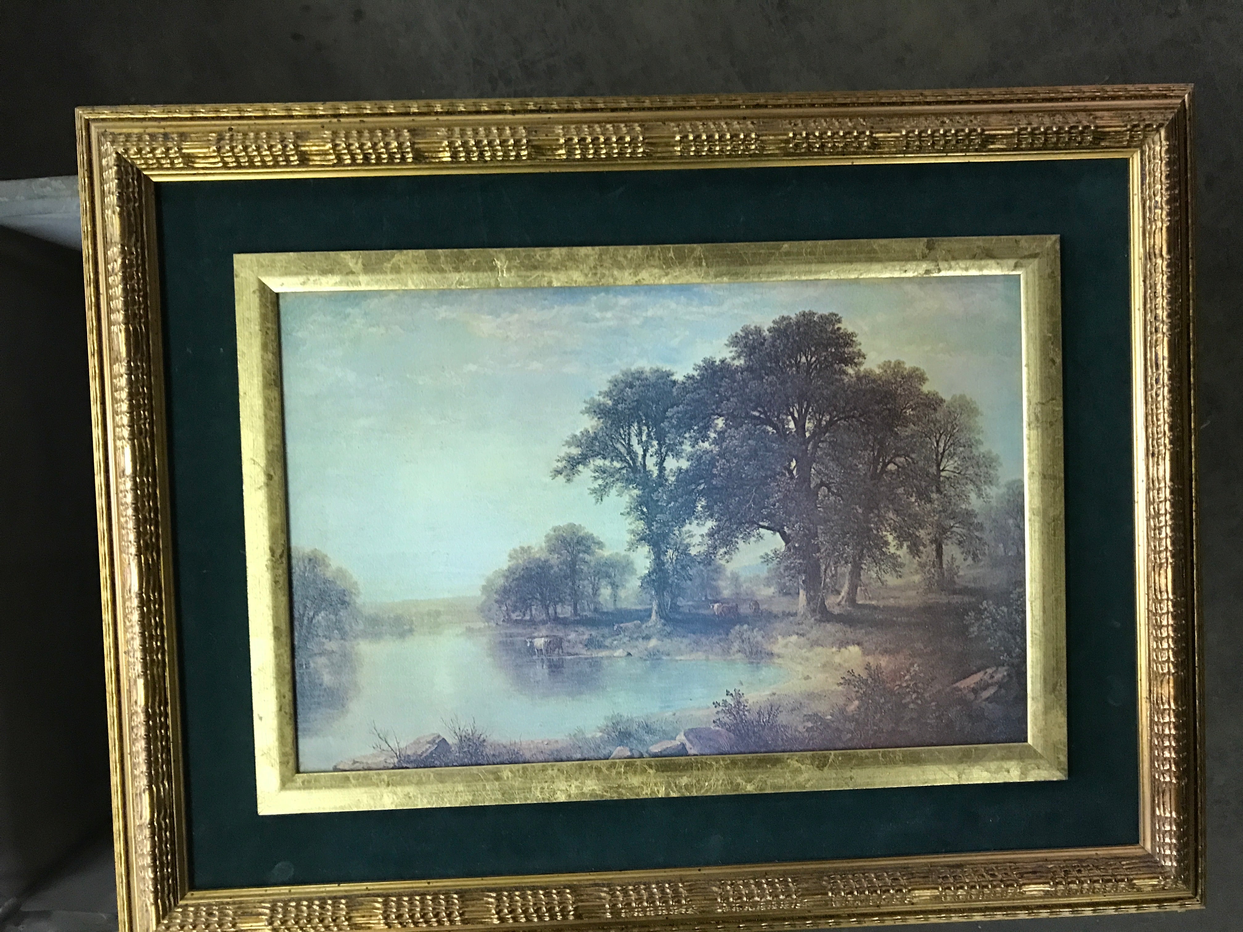 Framed Scenic painting